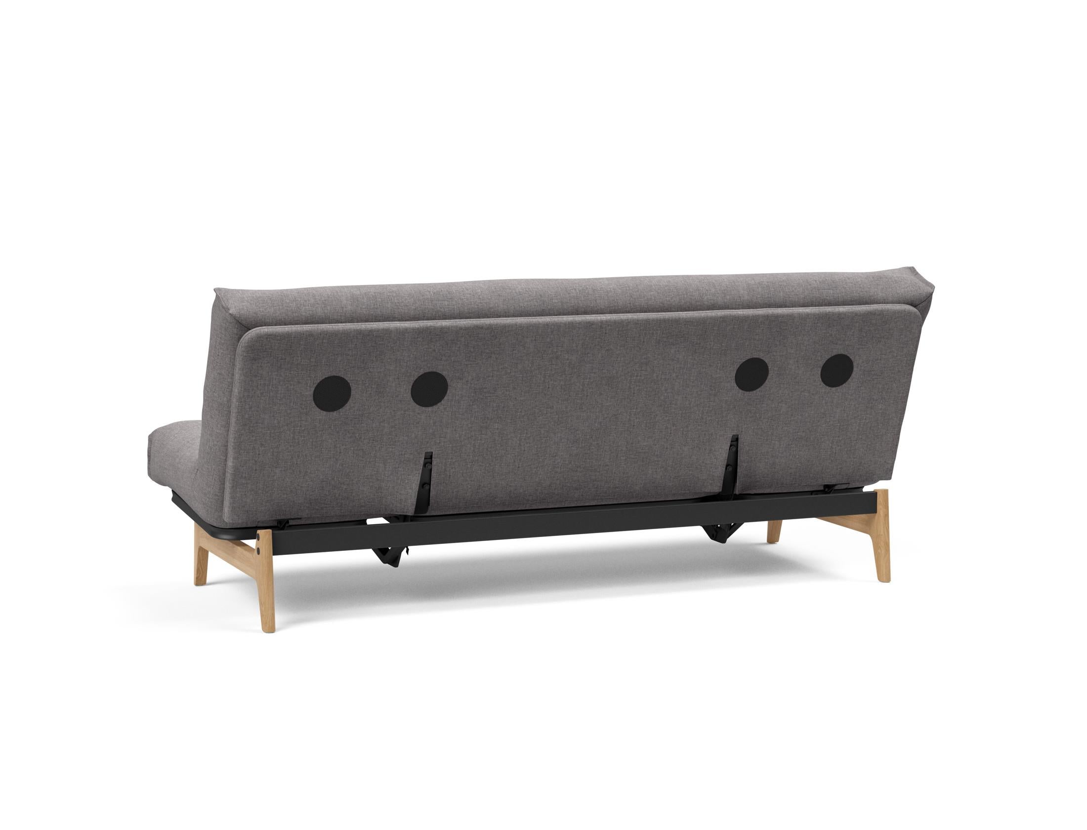 Erleben Sie das Aslak 120 Bettsofa Nordic – ein elegantes Möbelstück, das Komfort und skandinavisches Design vereint. Ideal für kleine Räume!