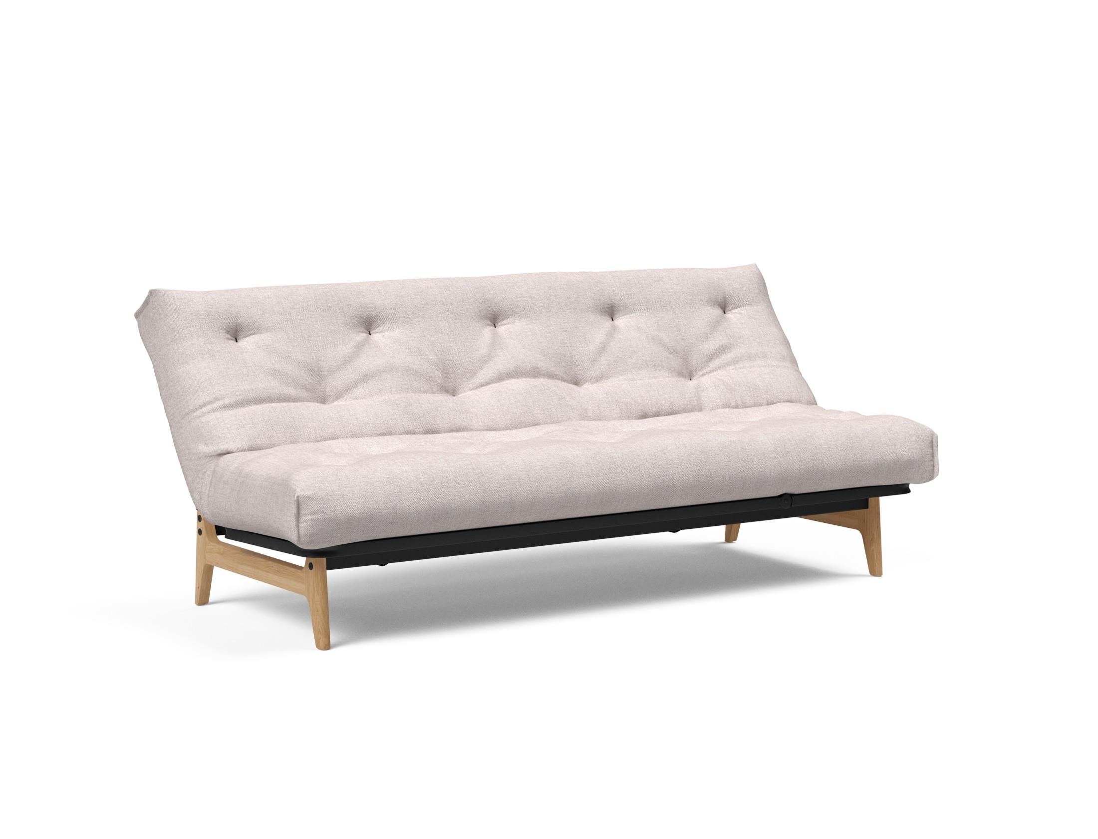 Entdecken Sie das Aslak 120 Bettsofa Nordic von Innovation Living – stilvolles Design trifft auf hohen Komfort und praktische Funktionalität.
