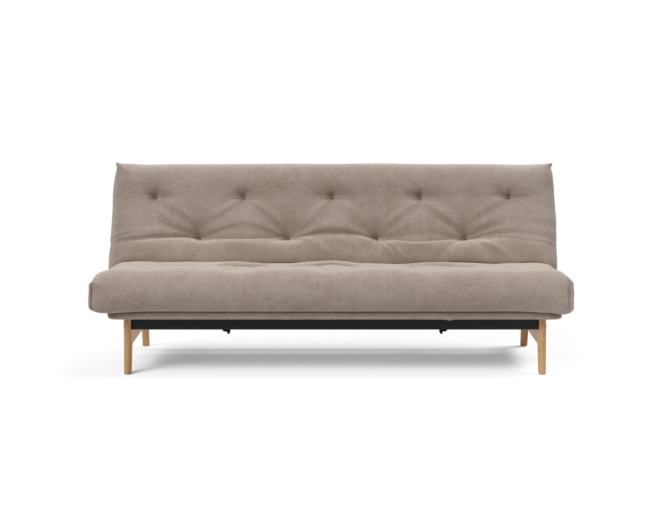 Erleben Sie das Aslak 120 Bettsofa Nordic Soft Spring von Innovation Living – eine perfekte Kombination aus modernem Stil und vielseitiger Funktionalität.