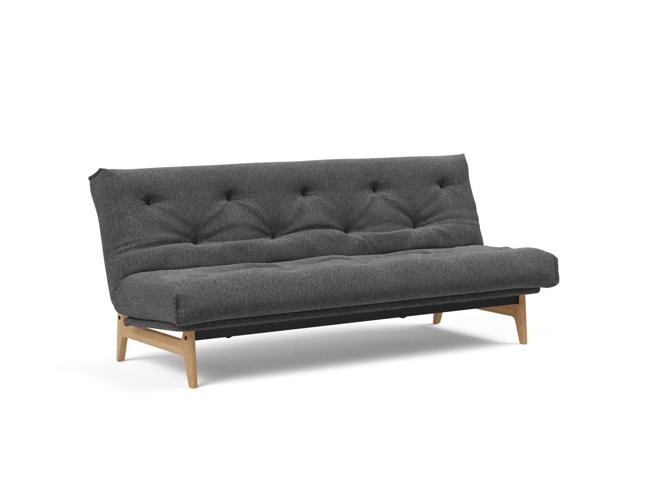 Entdecken Sie das Aslak 120 Bettsofa Nordic Soft Spring von Innovation Living – stilvolles Design trifft auf praktischen Komfort für Ihr Zuhause.