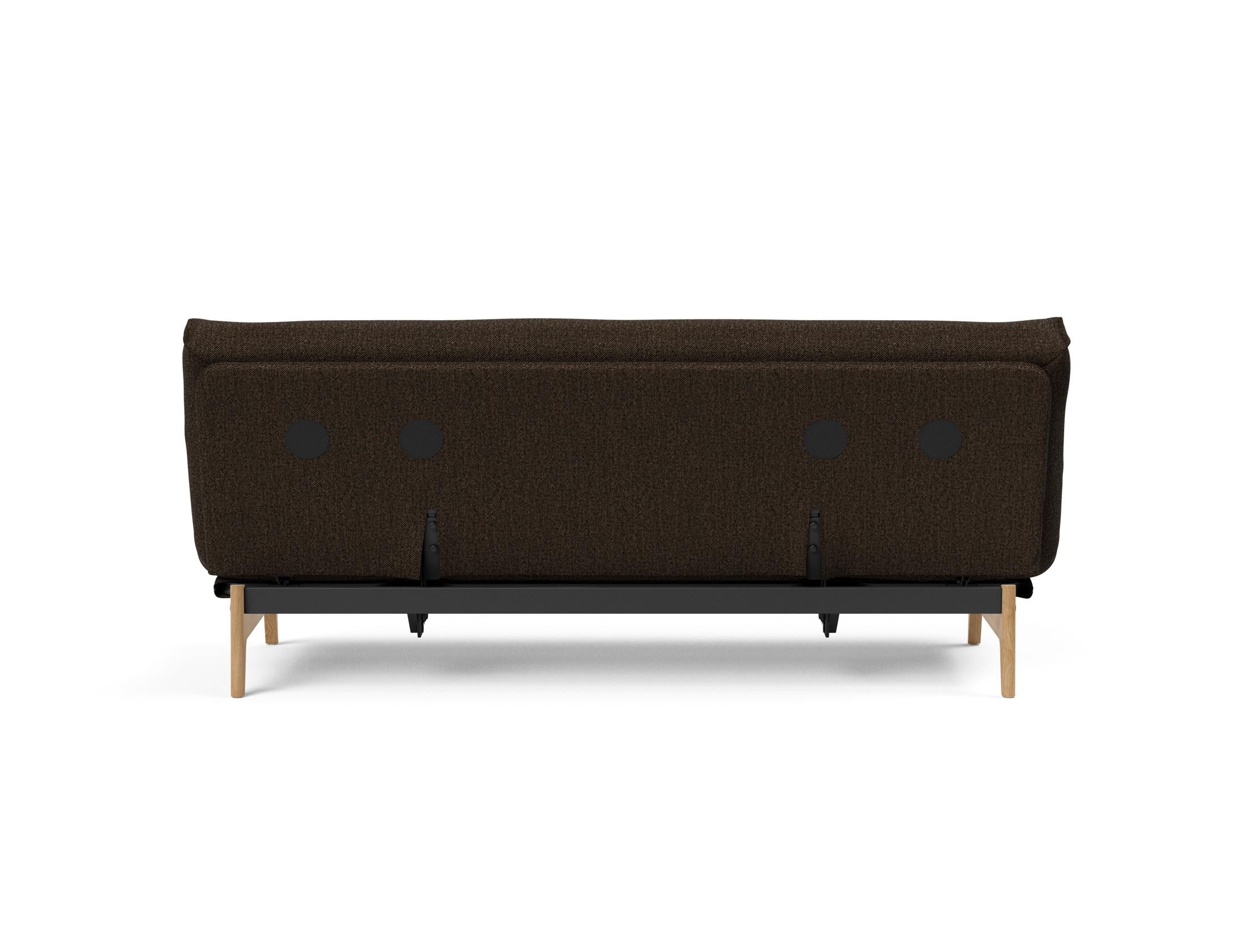 Erleben Sie das Aslak 120 Bettsofa Nordic Soft Spring – eine harmonische Verbindung aus elegantem skandinavischen Stil und herausragendem Schlafkomfort.