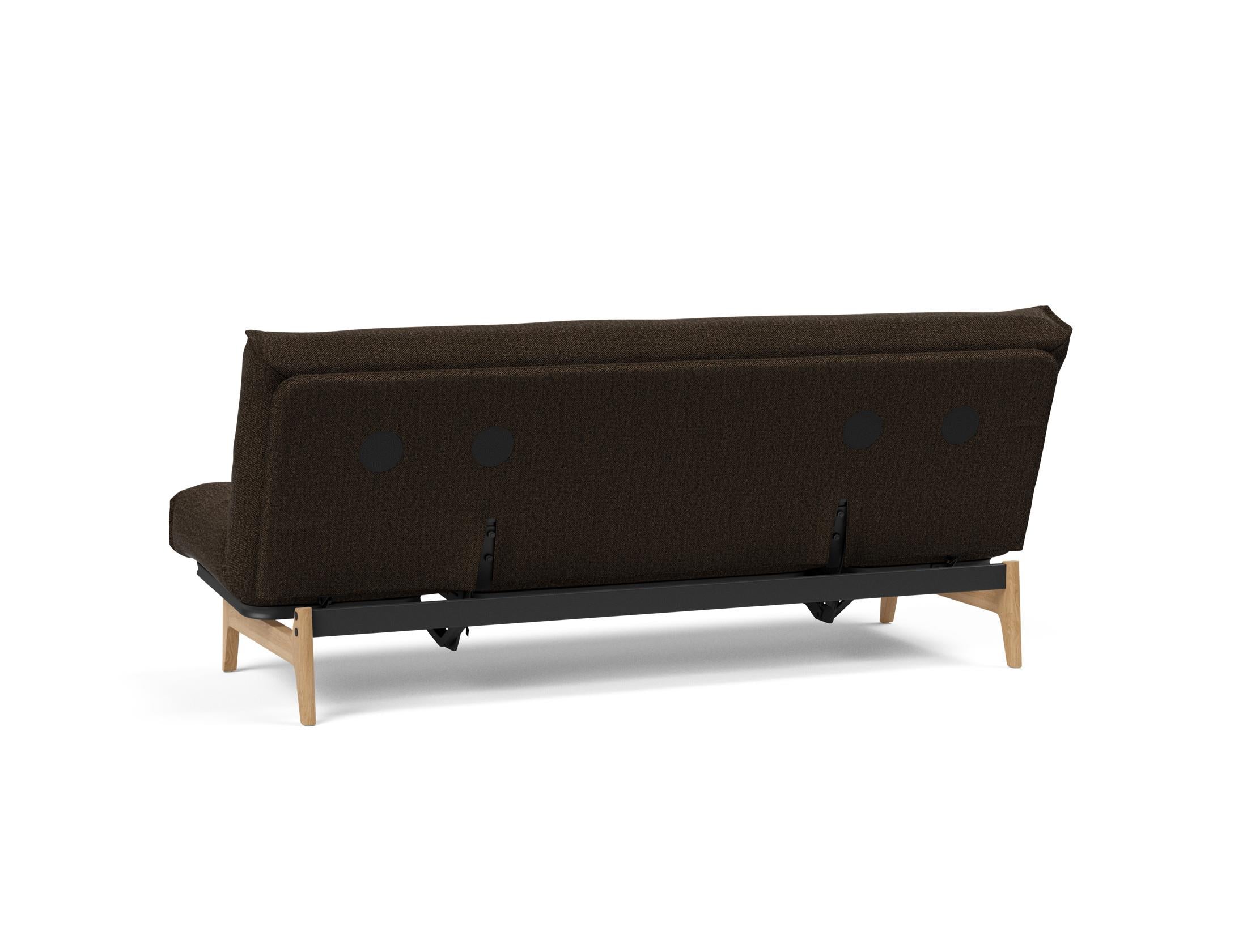 Erleben Sie das Aslak 120 Bettsofa Nordic – ein elegantes Möbelstück, das Komfort und skandinavisches Design vereint. Ideal für kleine Räume!