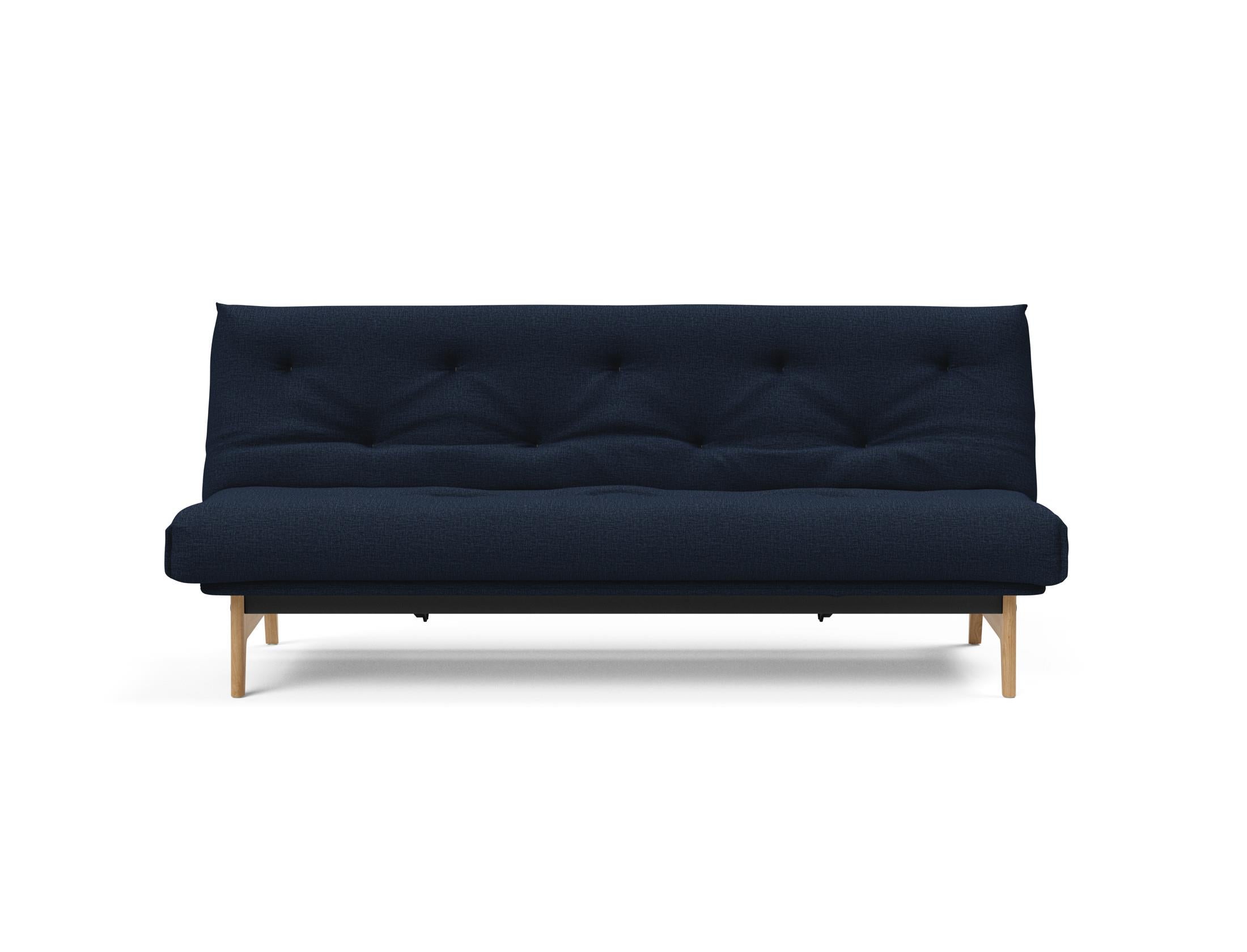 Stylisches Aslak 120 Bettsofa Nordic mit weichem Soft Spring Bezug, perfekt für entspannte Abende und zeitgemäße Einrichtung.