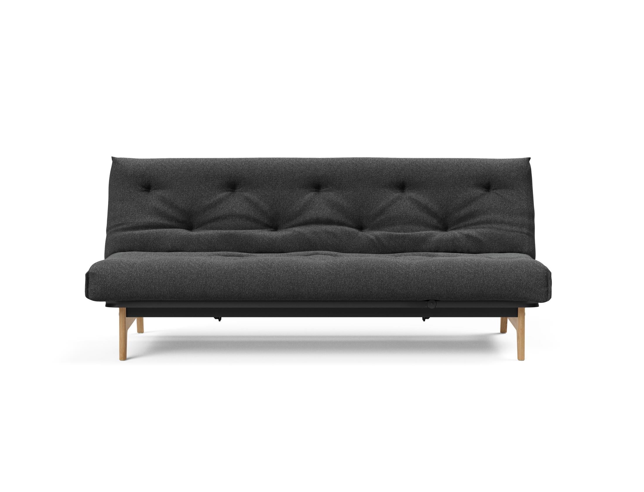 Modernes Aslak 120 Bettsofa Nordic Soft Spring: Elegantes, platzsparendes Möbelstück mit weicher Polsterung für gemütliche Stunden.