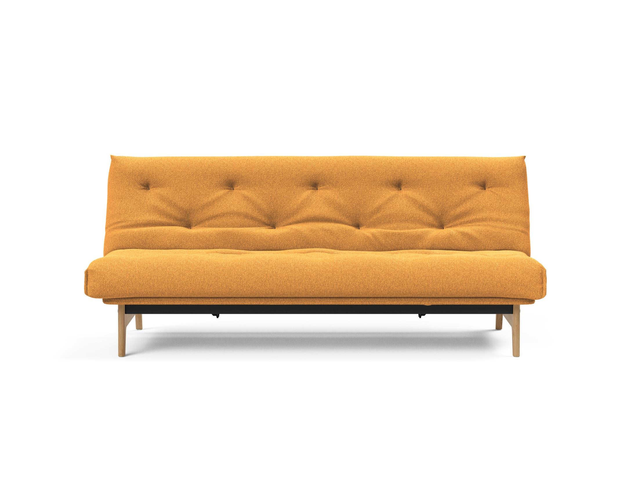 Stylisches Aslak 120 Bettsofa Nordic mit weichem Soft Spring Bezug, perfekt für entspannte Abende und zeitgemäße Einrichtung.