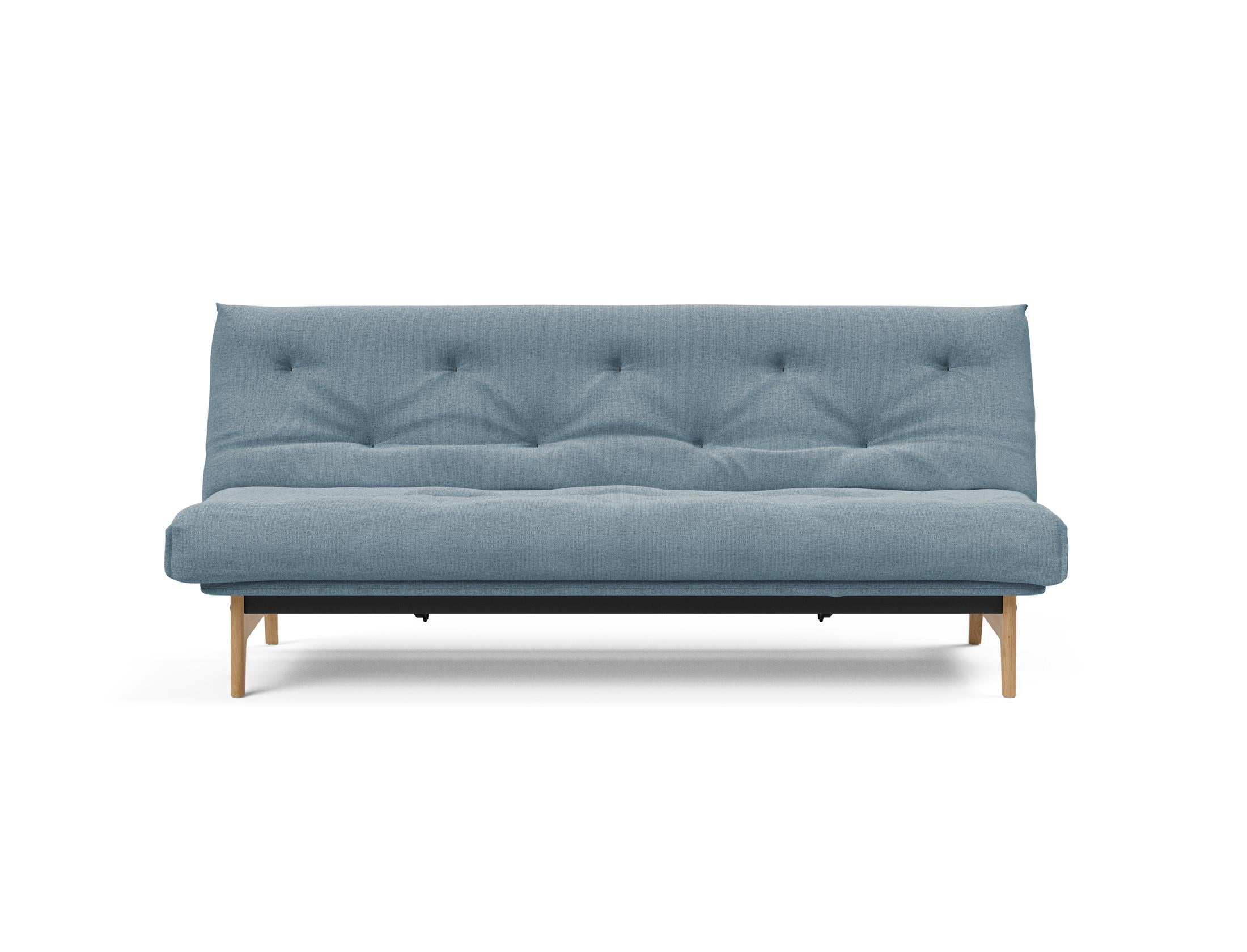 Modernes Aslak 120 Bettsofa Nordic mit weichem Soft Spring Bezug, perfekt für entspannte Abende und stilvolle Einrichtung.