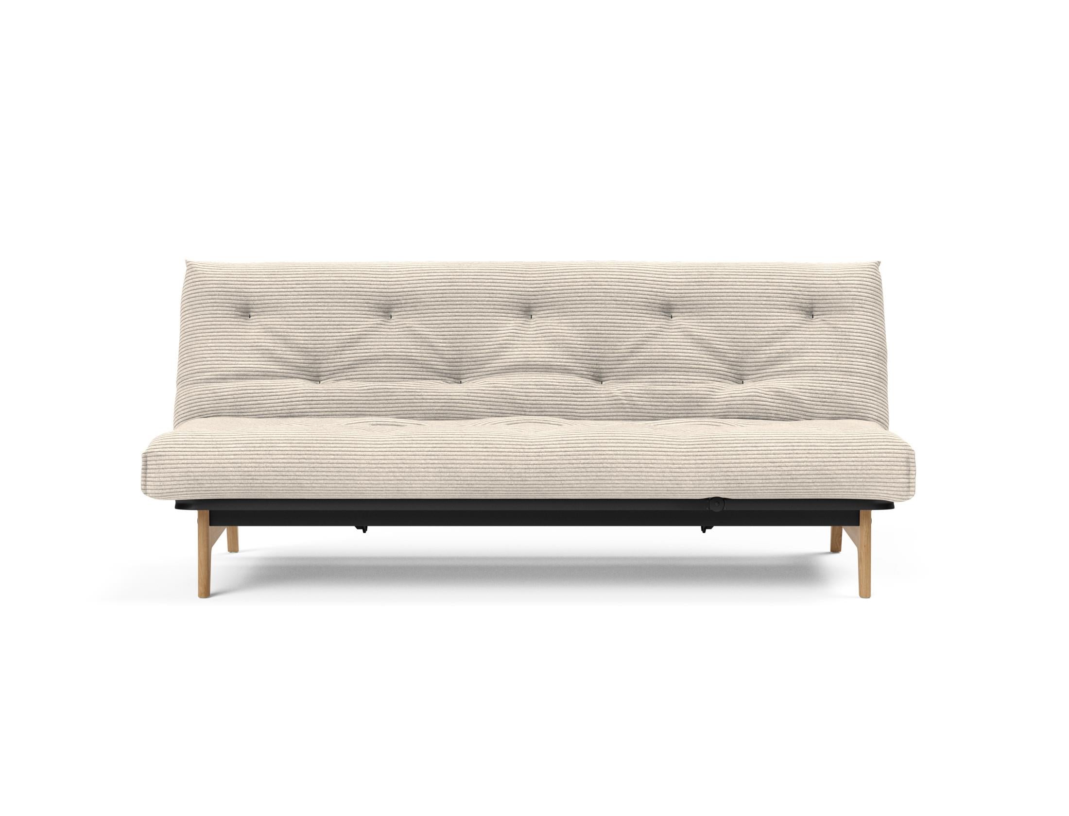 Modernes Aslak 120 Bettsofa von Innovation Living, perfekt für entspannte Stunden und vielseitige Wohnraumgestaltung.