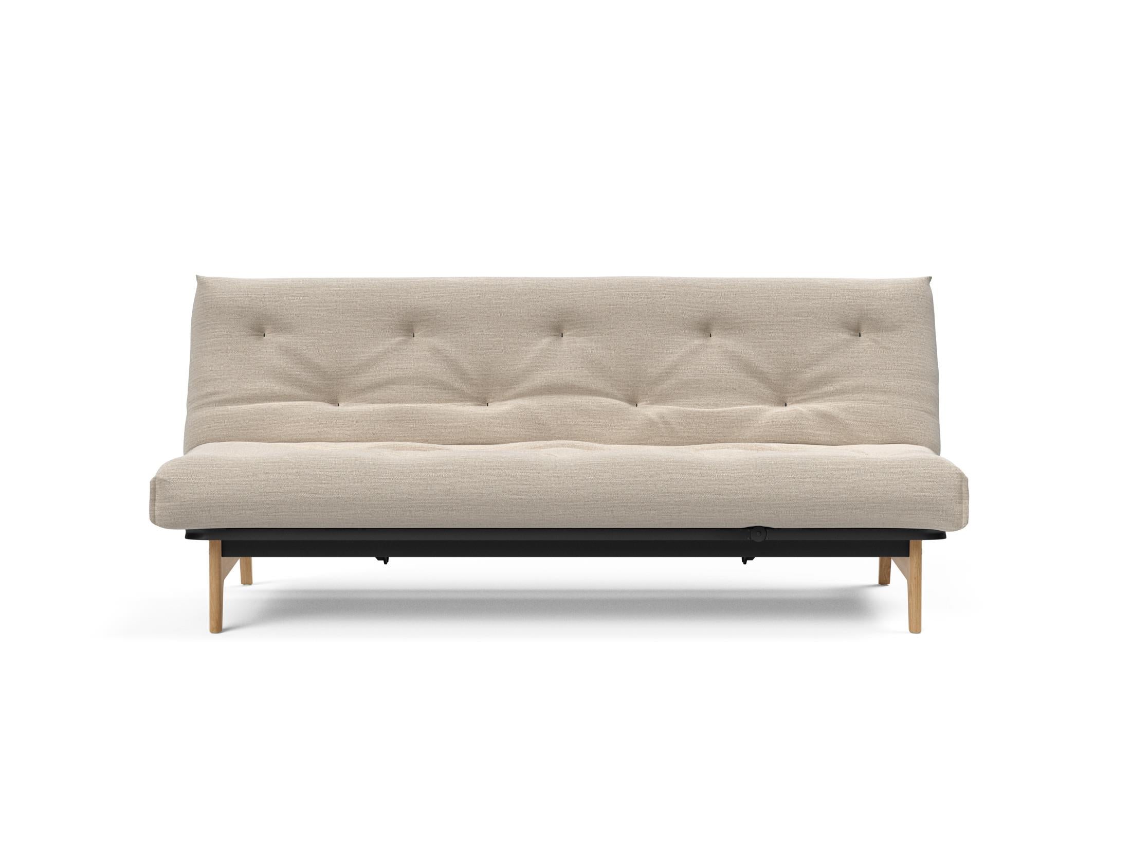 Modernes Aslak 120 Bettsofa von Innovation Living, perfekt für stilvolle Wohnräume und vielseitige Nutzung als Schlafgelegenheit.