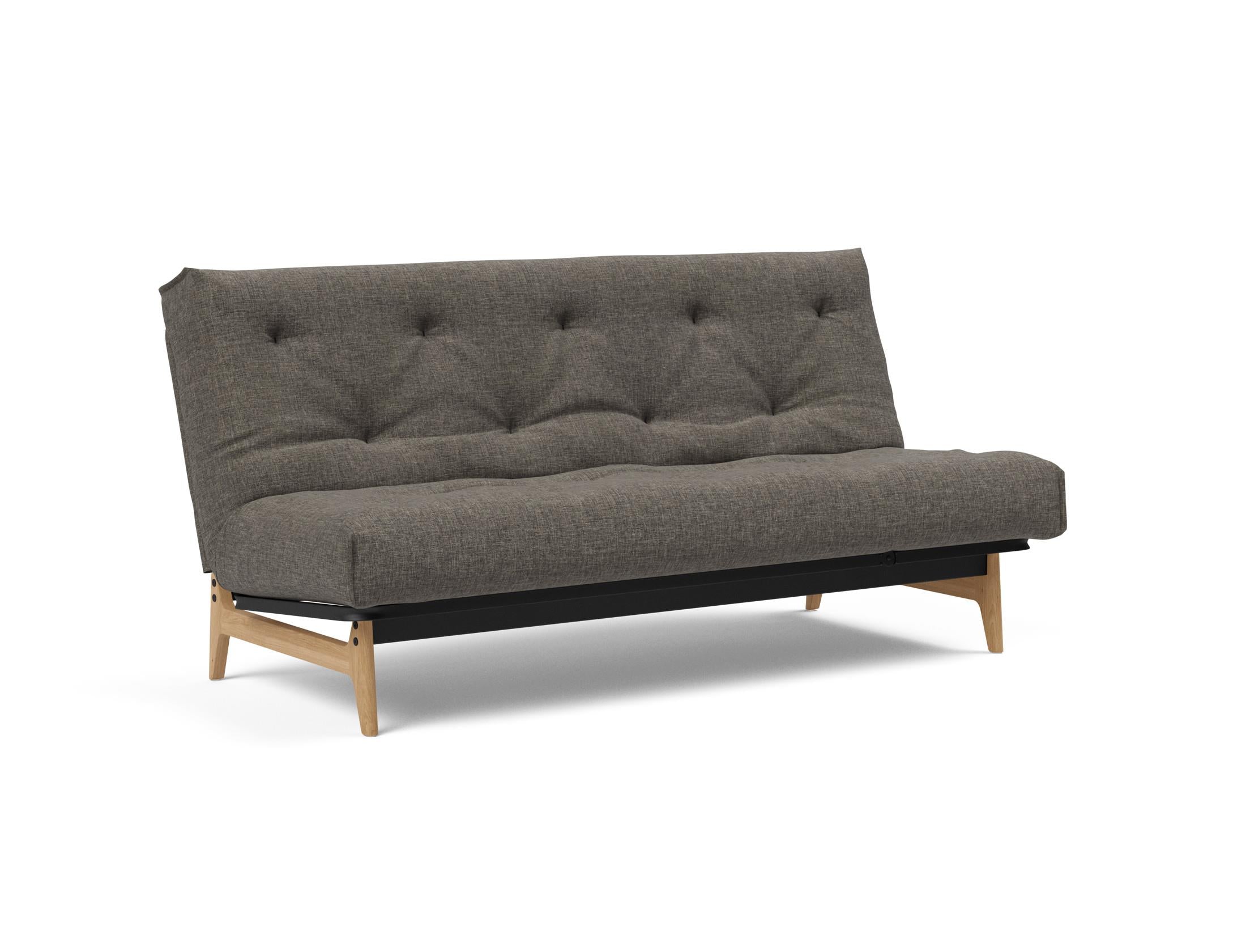 Erleben Sie das Aslak 140 Bettsofa Nordic Soft Spring von Innovation Living – eine perfekte Kombination aus modernem Stil und optimalem Schlafkomfort.