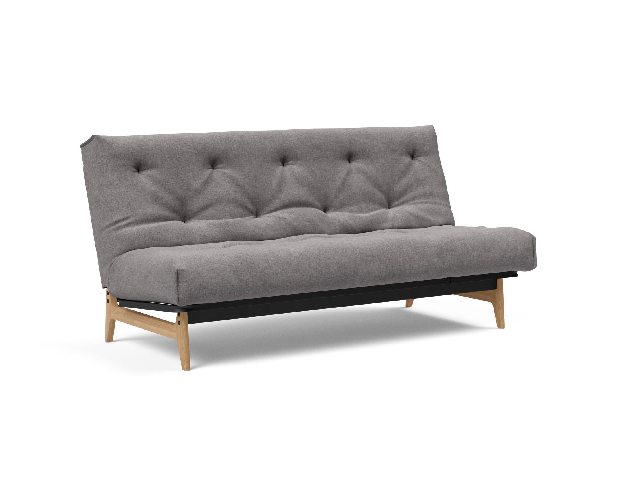 Entdecken Sie das Aslak 140 Bettsofa Nordic Soft Spring von Innovation Living – stilvolles Design trifft auf höchsten Schlafkomfort für Ihr Zuhause.