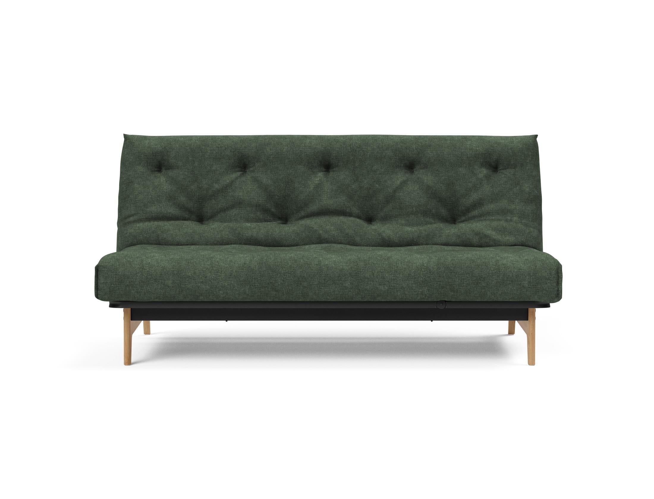Erleben Sie das Aslak 140 Bettsofa Nordic Soft Spring von Innovation Living – eine perfekte Kombination aus modernem Stil und optimalem Schlafkomfort.