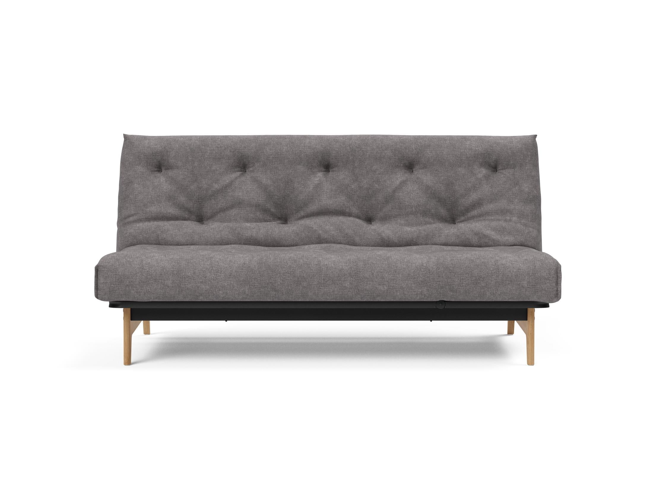 Erleben Sie das Aslak 140 Bettsofa Nordic Soft Spring von Innovation Living – eine perfekte Kombination aus modernem Stil und optimalem Schlafkomfort.