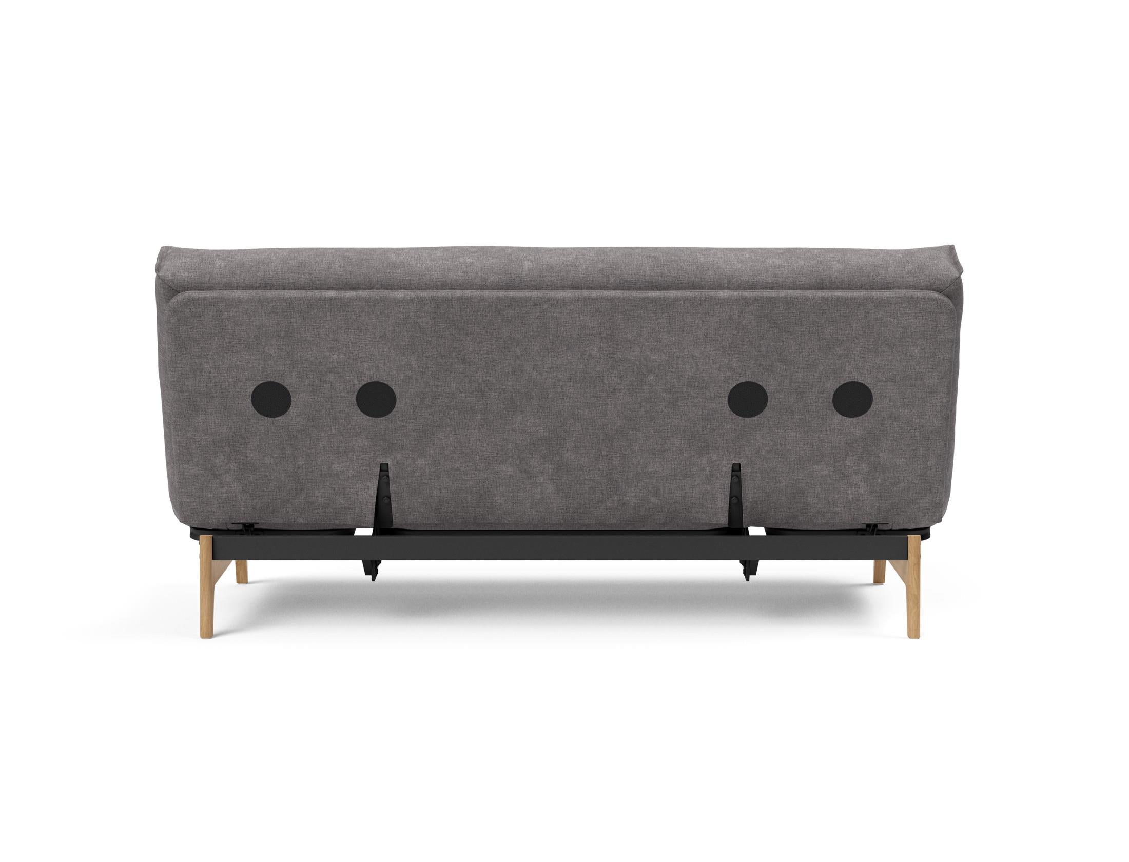 Entdecken Sie das Aslak 140 Bettsofa Nordic Soft Spring von Innovation Living – stilvolles Design trifft auf höchsten Schlafkomfort für Ihr Zuhause.