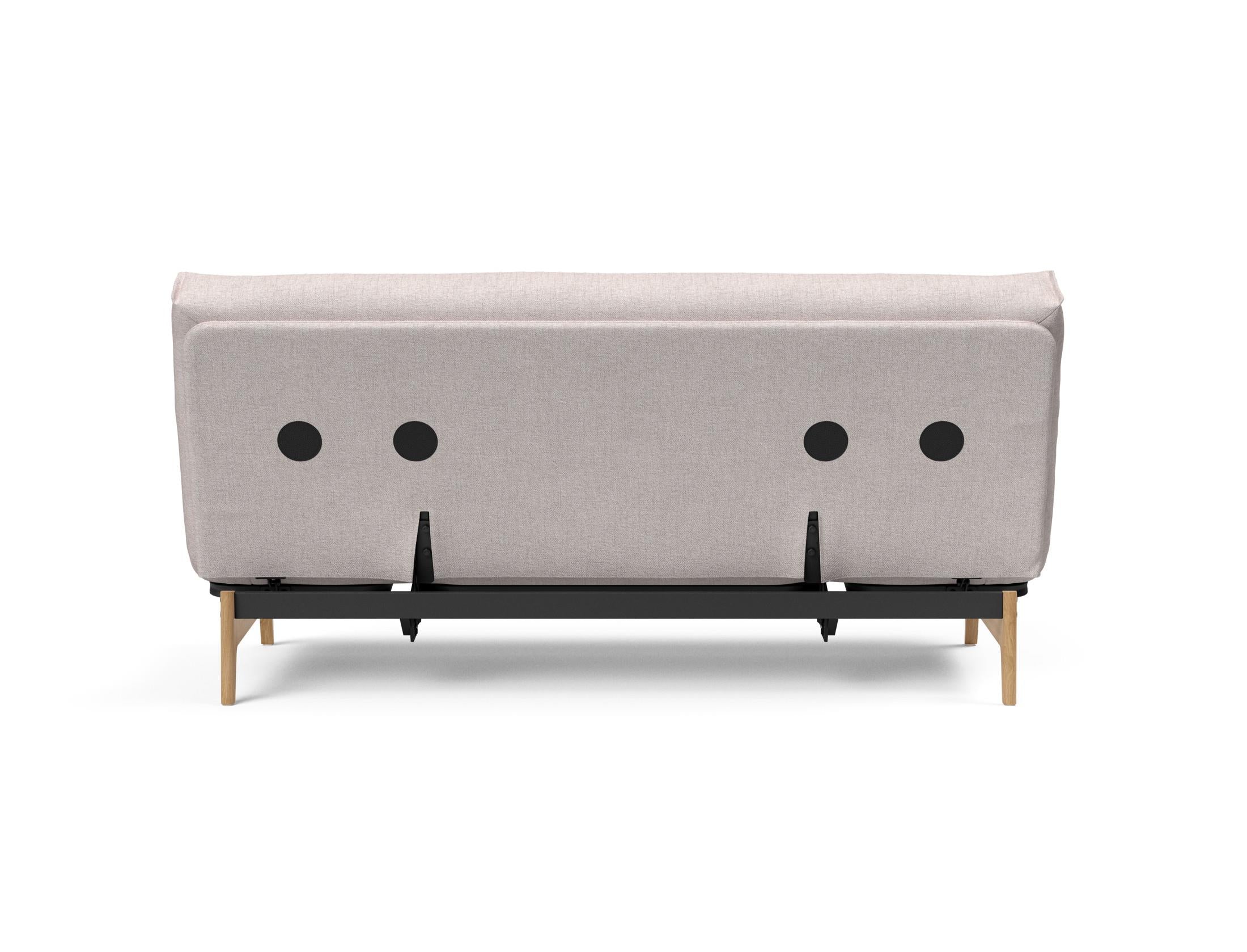 Entdecken Sie das Aslak 140 Bettsofa Nordic Soft Spring von Innovation Living – stilvolles Design trifft auf höchsten Schlafkomfort für Ihr Zuhause.