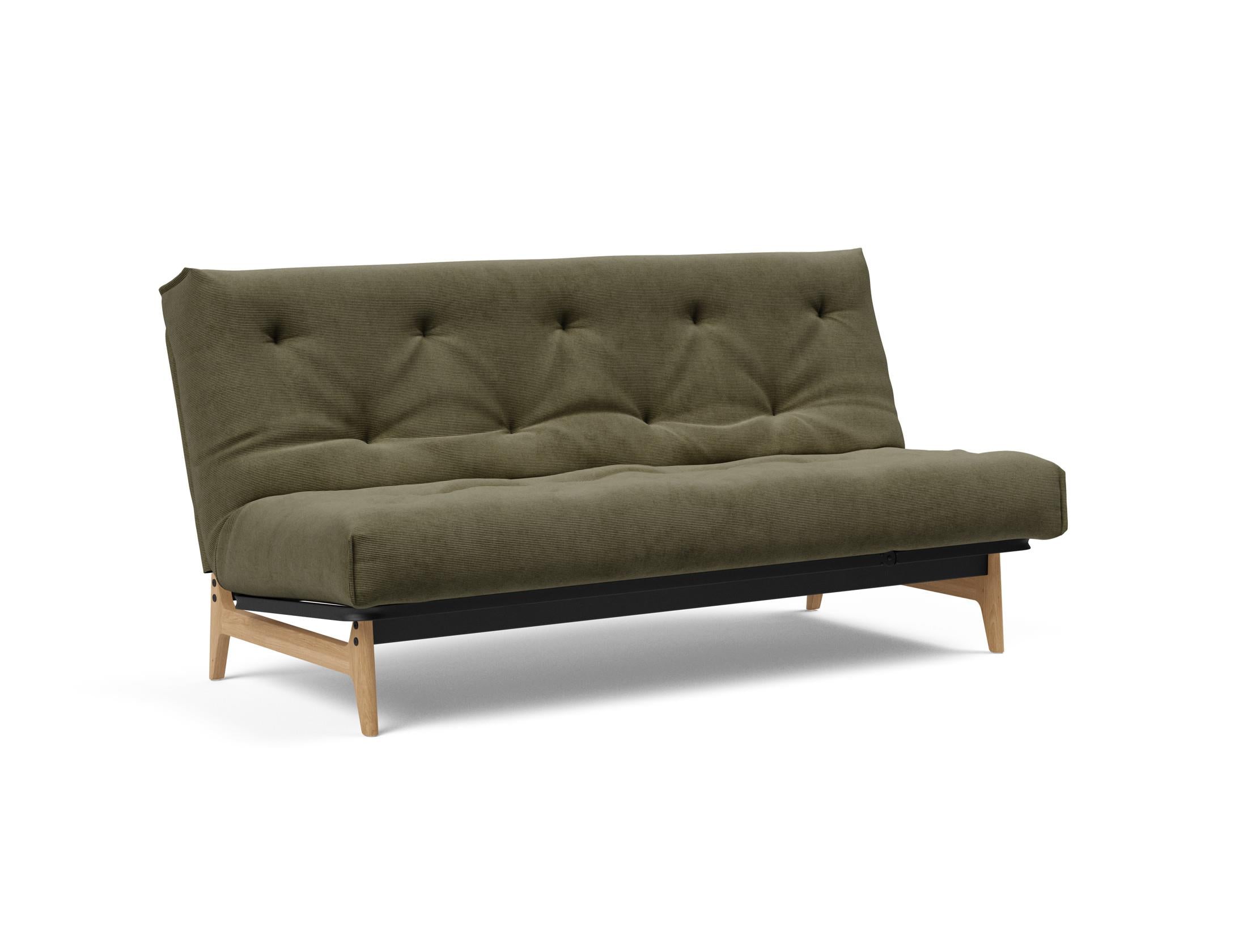 Entdecken Sie das Aslak 140 Bettsofa Nordic Soft Spring von Innovation Living – stilvolles Design trifft auf höchsten Schlafkomfort für Ihr Zuhause.