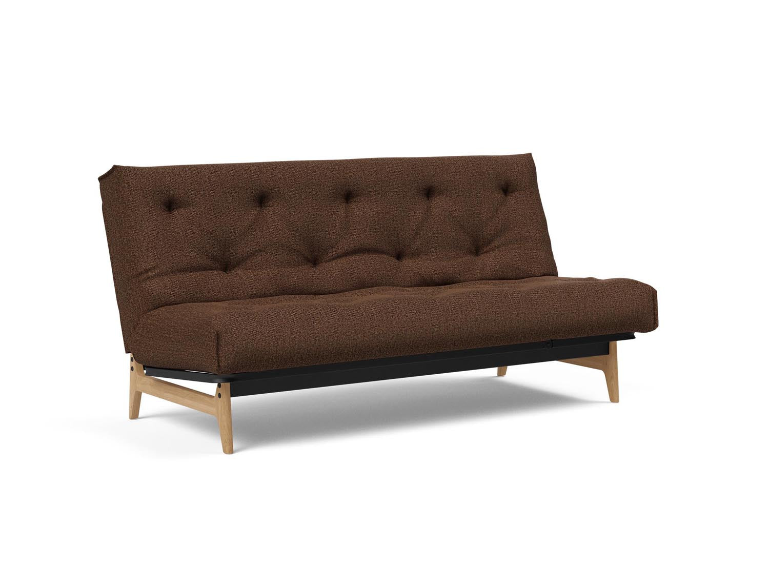 Erleben Sie das Aslak 140 Bettsofa Nordic Soft Spring von Innovation Living – eine perfekte Kombination aus modernem Stil und optimalem Schlafkomfort.