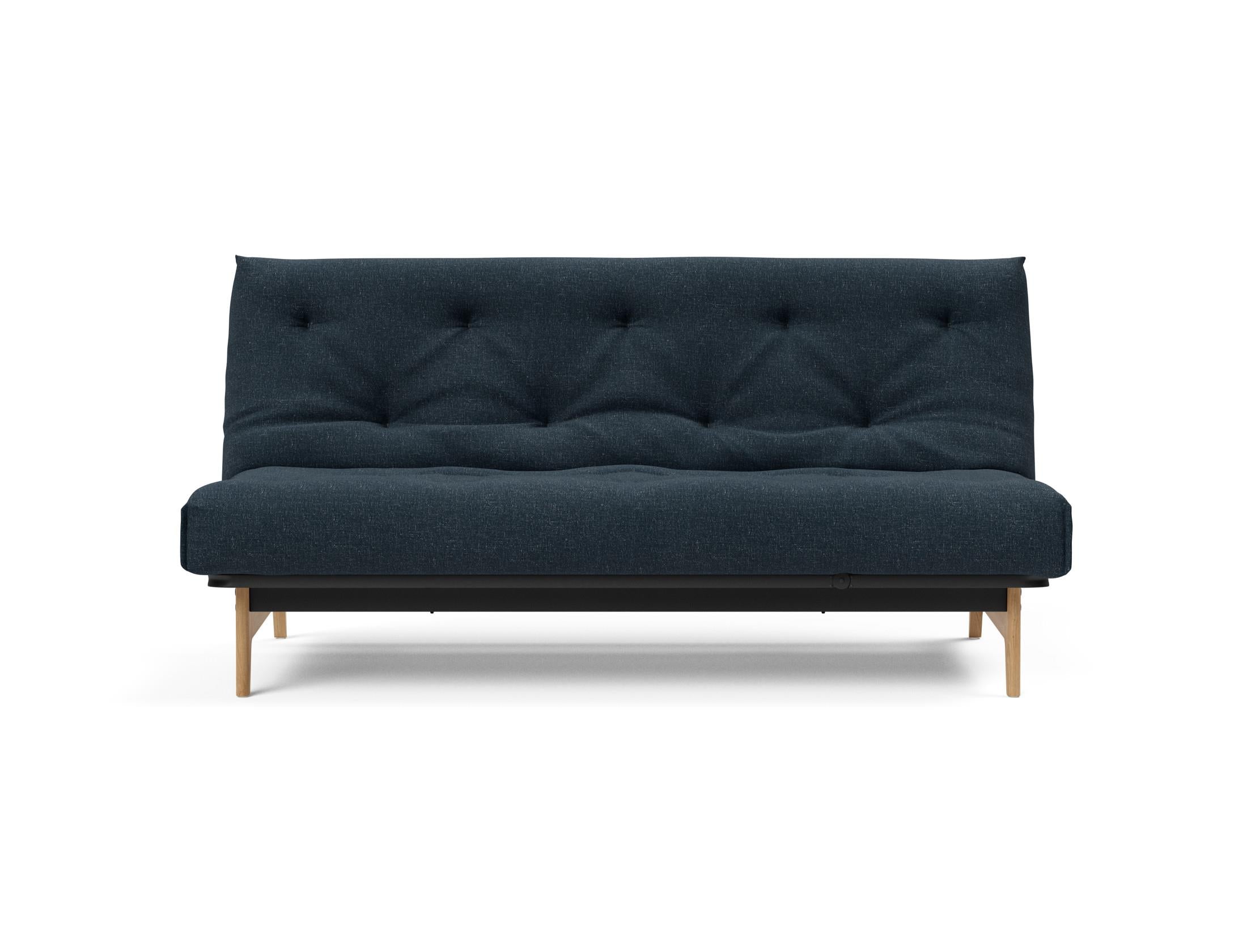 Erleben Sie das Aslak 140 Bettsofa Nordic Soft Spring von Innovation Living – eine perfekte Kombination aus modernem Stil und optimalem Schlafkomfort.