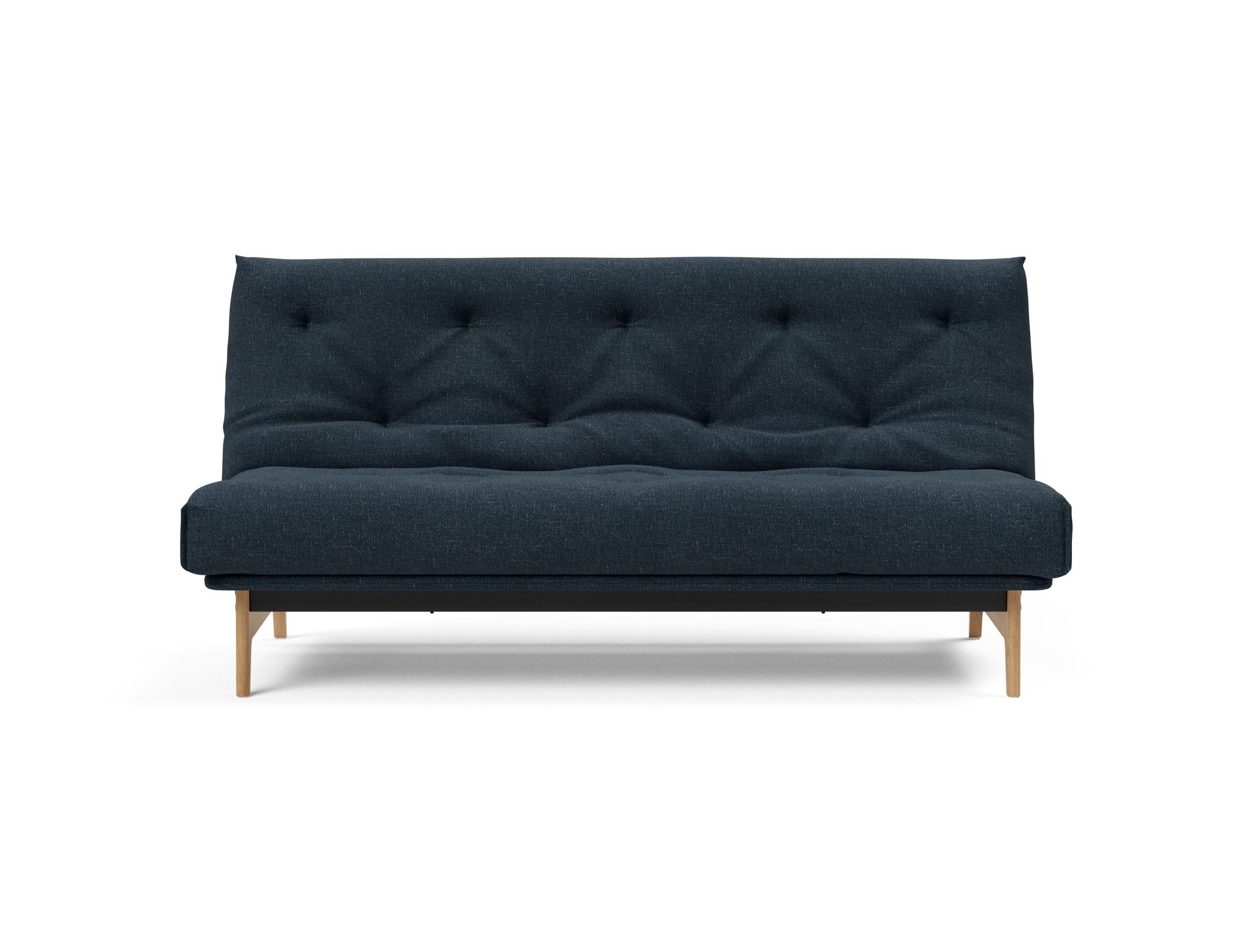 Stylisches Aslak 140 Bettsofa Nordic mit elegantem Soft Spring Bezug, perfekt für entspannte Abende und flexible Wohnkonzepte.