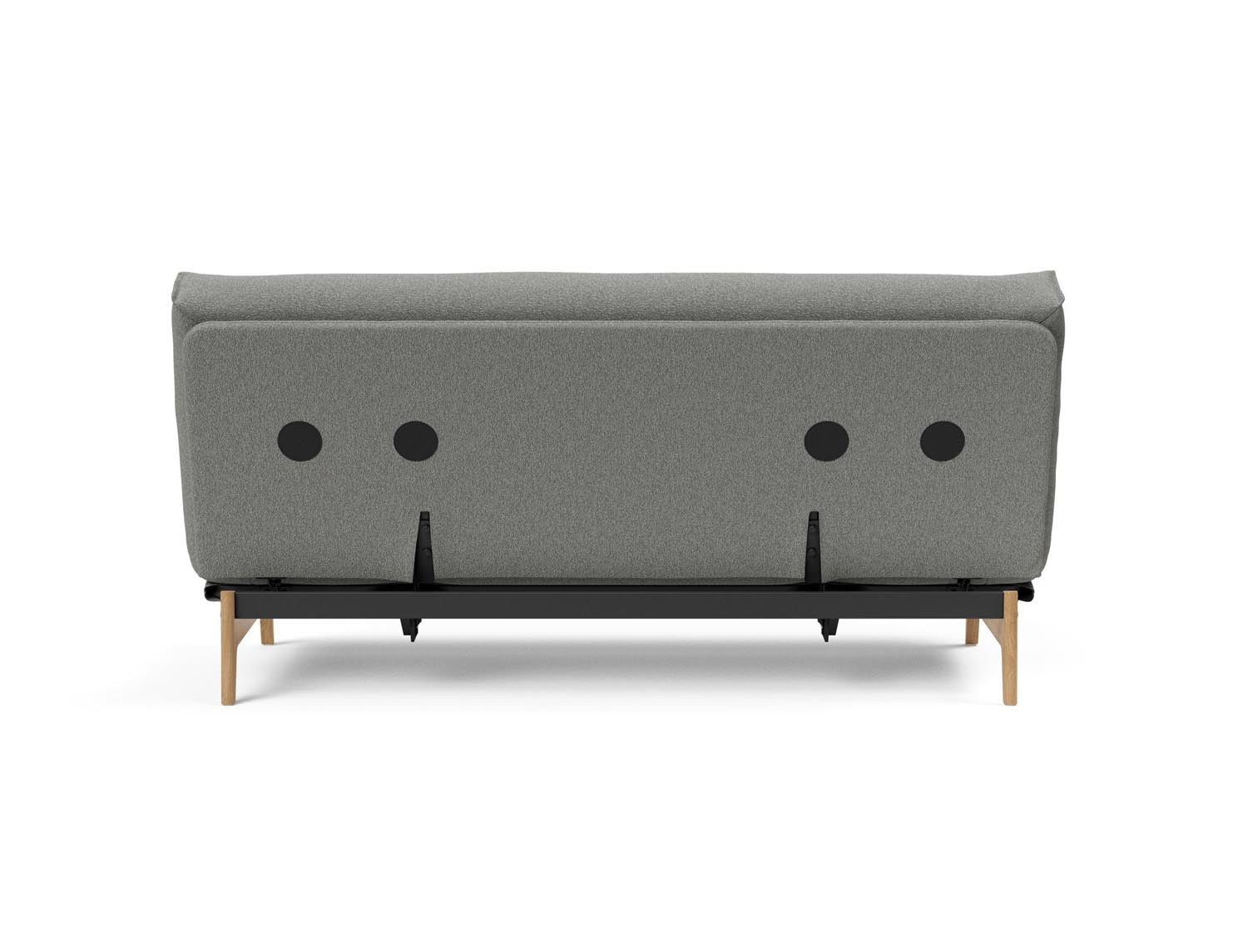 Entdecken Sie das Aslak 140 Bettsofa Nordic: Stilvolles Schlafsofa mit umweltfreundlichen Materialien und hohem Komfort für jeden Raum.