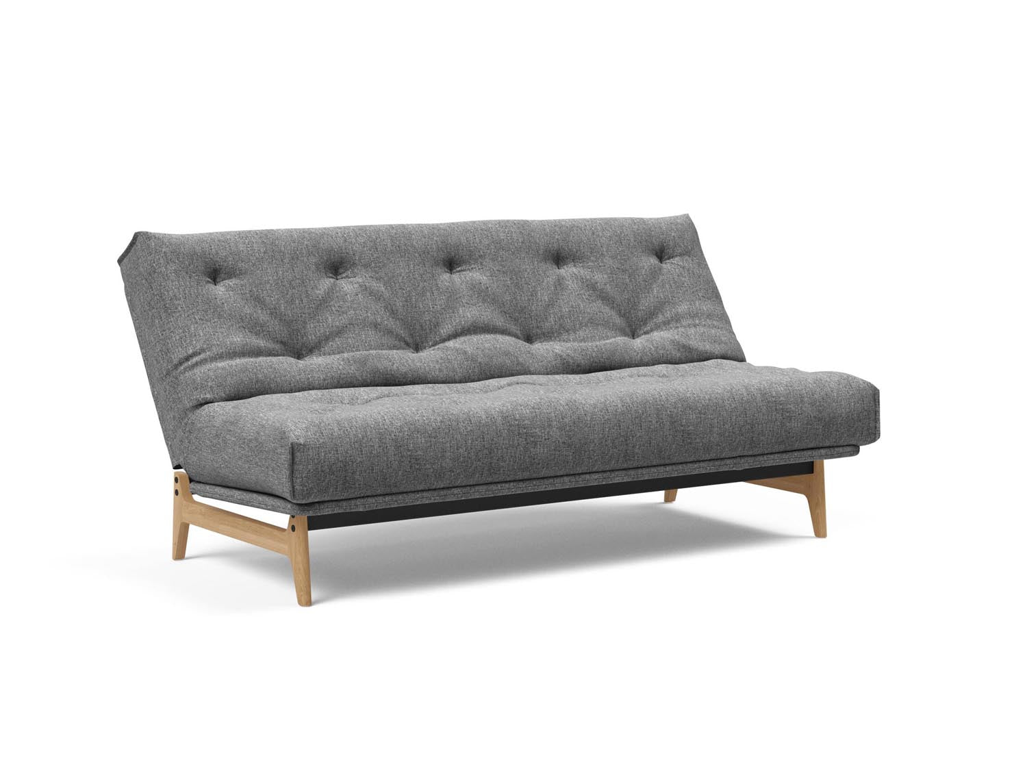 Entdecken Sie das Aslak 140 Bettsofa Nordic: Stilvolles Schlafsofa mit umweltfreundlichen Materialien und hohem Komfort für jeden Raum.