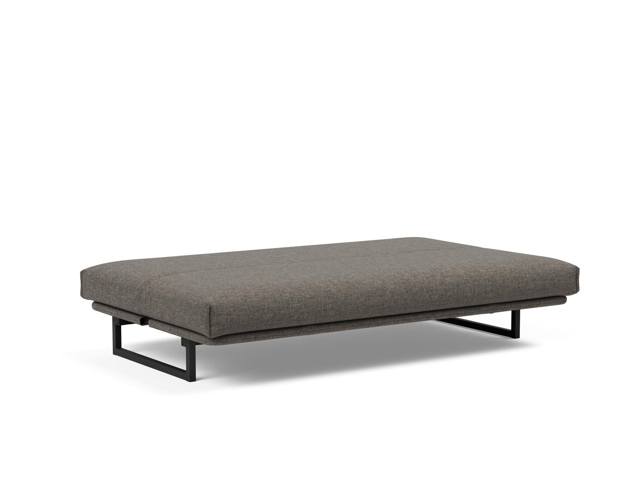 Fraction 120 Bettsofa Nordic Cover: modernes, funktionales Sofa mit anpassbarer Rückenlehne und langlebigen Materialien für besten Schlafkomfort.