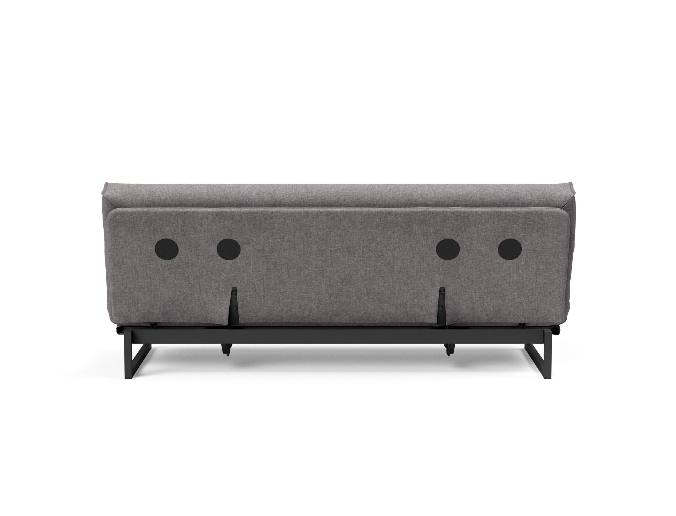 Fraction 120 Bettsofa Nordic Cover: modernes, multifunktionales Sofa mit anpassbarer Kopfhöhe und langlebigen Materialien für besten Schlafkomfort.