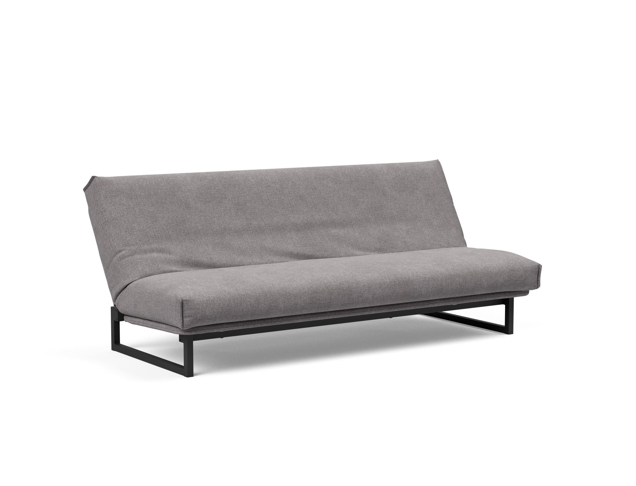 Fraction 120 Bettsofa Nordic Cover: modernes, funktionales Sofa mit anpassbarer Rückenlehne und langlebigen Materialien für besten Schlafkomfort.