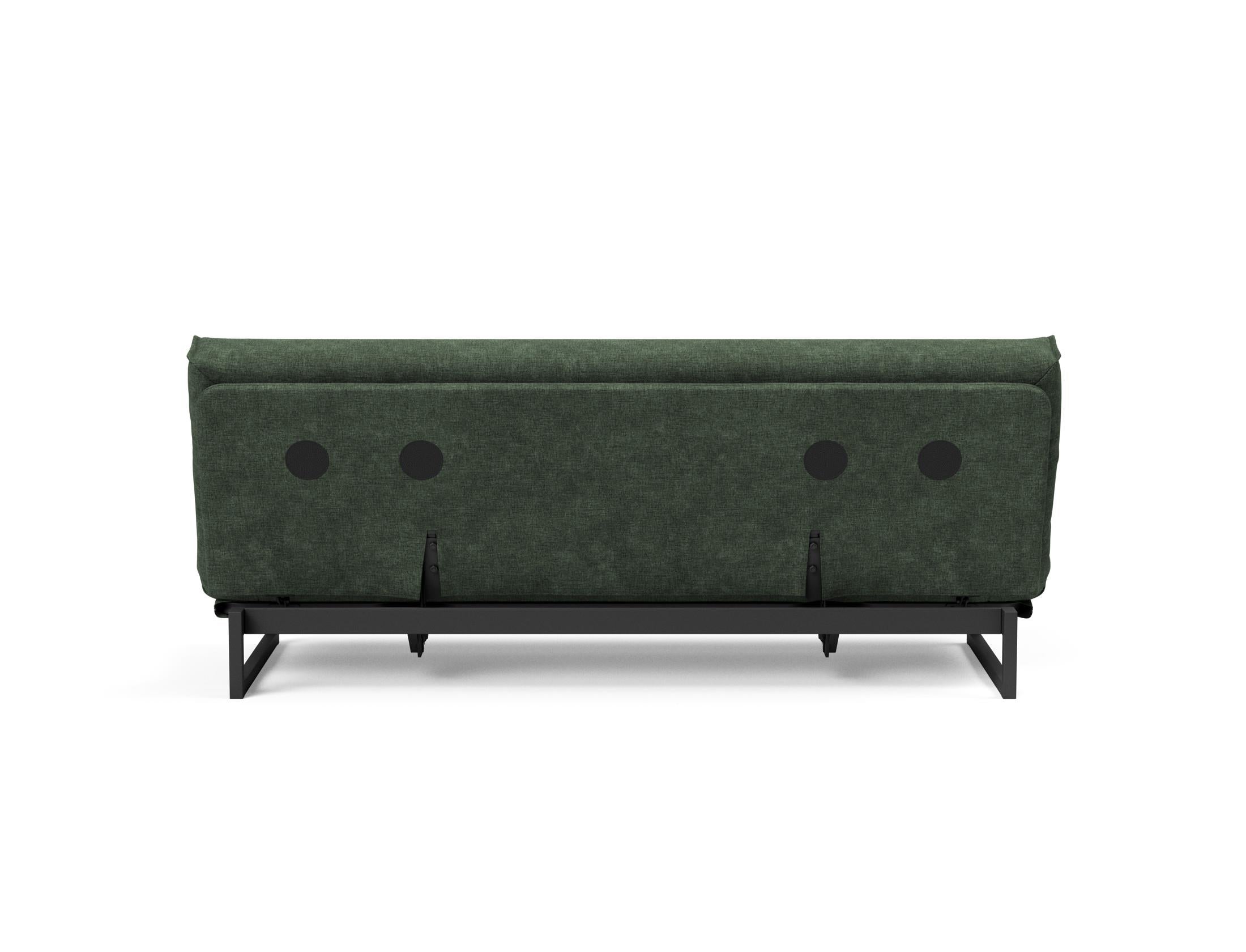 Fraction 120 Bettsofa: Hochwertiges Schlafsofa mit flexiblem Design, abnehmbarem Bezug und extra weicher Matratze für ultimativen Komfort.