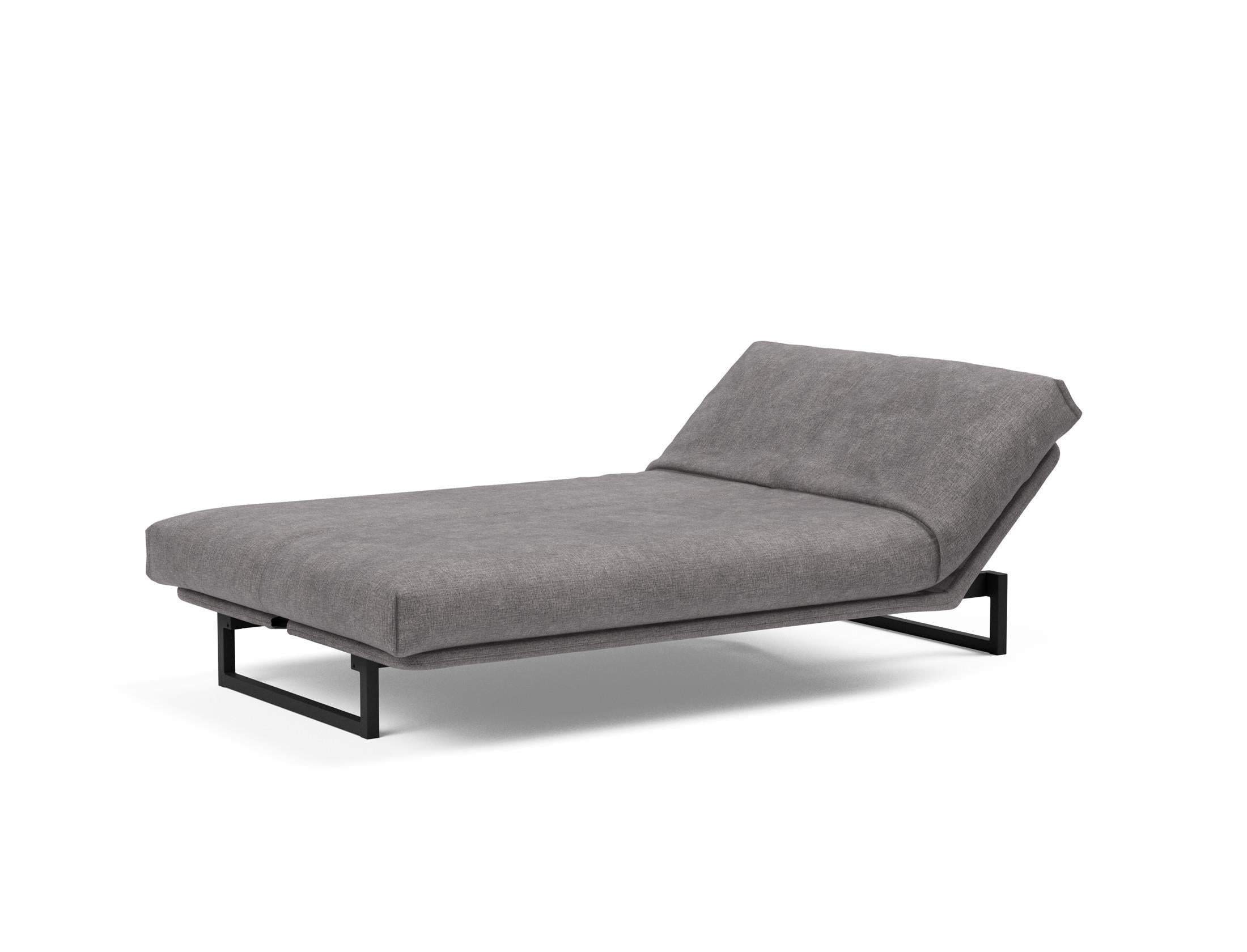 Fraction 120 Bettsofa: Elegantes Schlafsofa mit anpassbarem Design, abnehmbarem Nordic-Bezug und Soft Spring Matratze für höchsten Komfort.