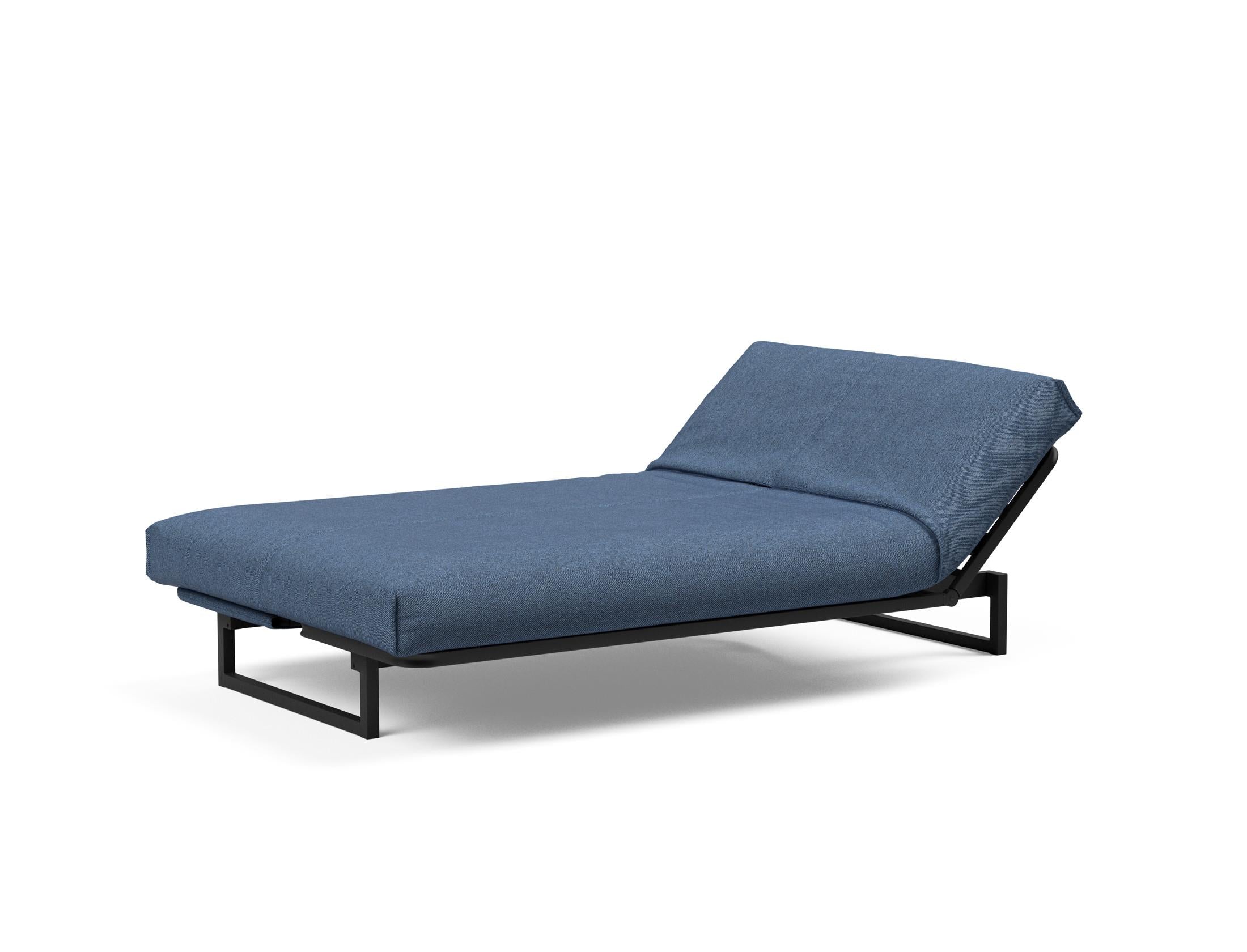 Fraction 120 Bettsofa Nordic Cover: stilvolles, flexibles Sofa mit hochwertiger Soft Spring-Matratze und individueller Anpassung für optimalen Schlaf.