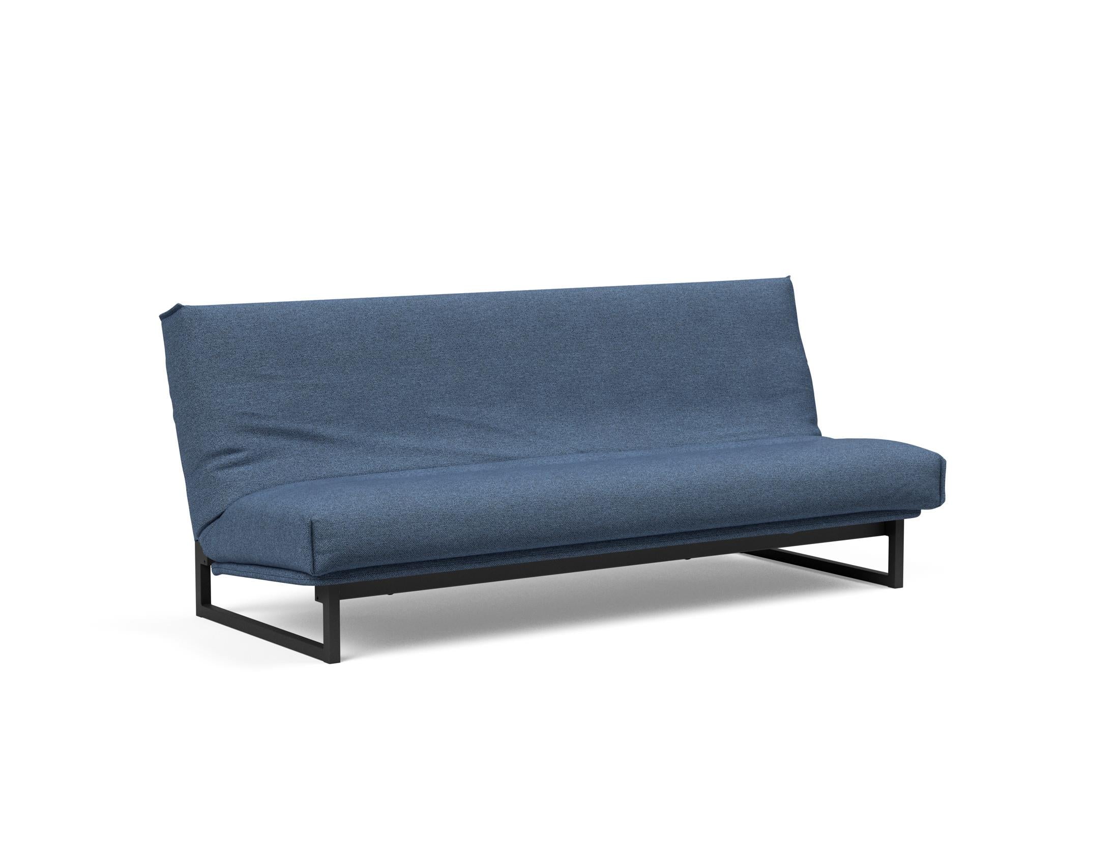 Fraction 120 Bettsofa: Elegantes Schlafsofa mit anpassbarem Design, abnehmbarem Nordic-Bezug und Soft Spring Matratze für höchsten Komfort.