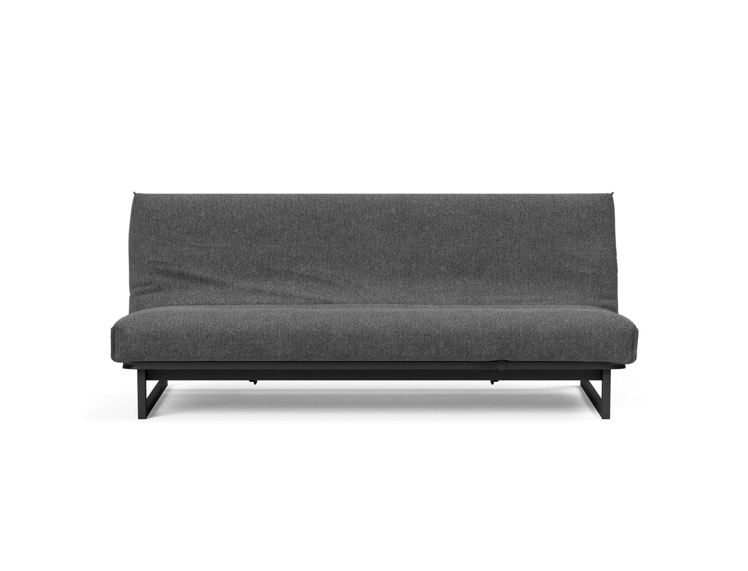 Fraction 120 Bettsofa Nordic Cover: modernes, multifunktionales Sofa mit komfortabler Soft Spring-Matratze, ideal für kleine Räume und Übernachtungsgäste.