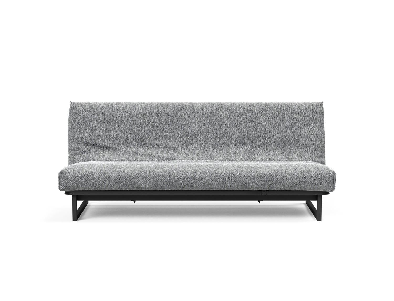 Fraction 120 Bettsofa Nordic Cover: modernes, multifunktionales Sofa mit komfortabler Soft Spring-Matratze, ideal für kleine Räume und Übernachtungsgäste.