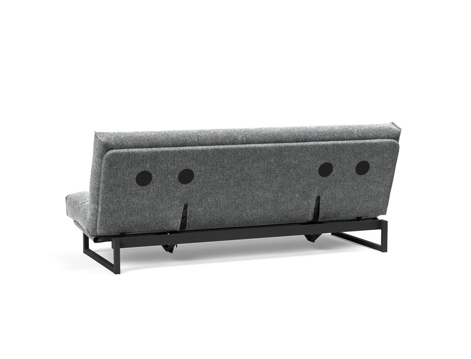 Fraction 120 Bettsofa: Elegantes Schlafsofa mit anpassbarem Design, abnehmbarem Nordic-Bezug und Soft Spring Matratze für höchsten Komfort.