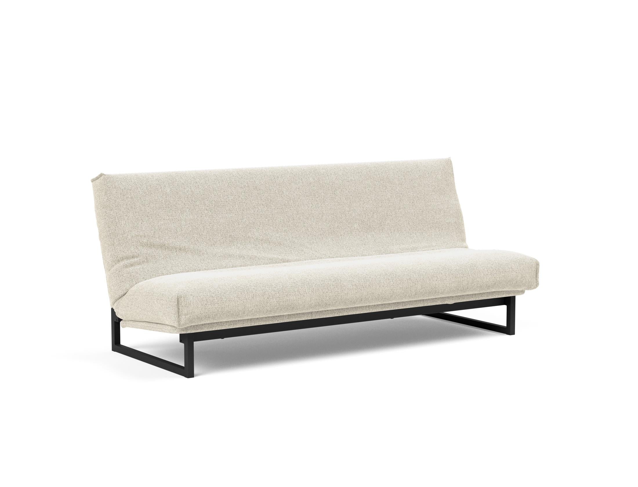 Fraction 120 Bettsofa: Hochwertiges Schlafsofa mit flexiblem Design, abnehmbarem Bezug und extra weicher Matratze für ultimativen Komfort.