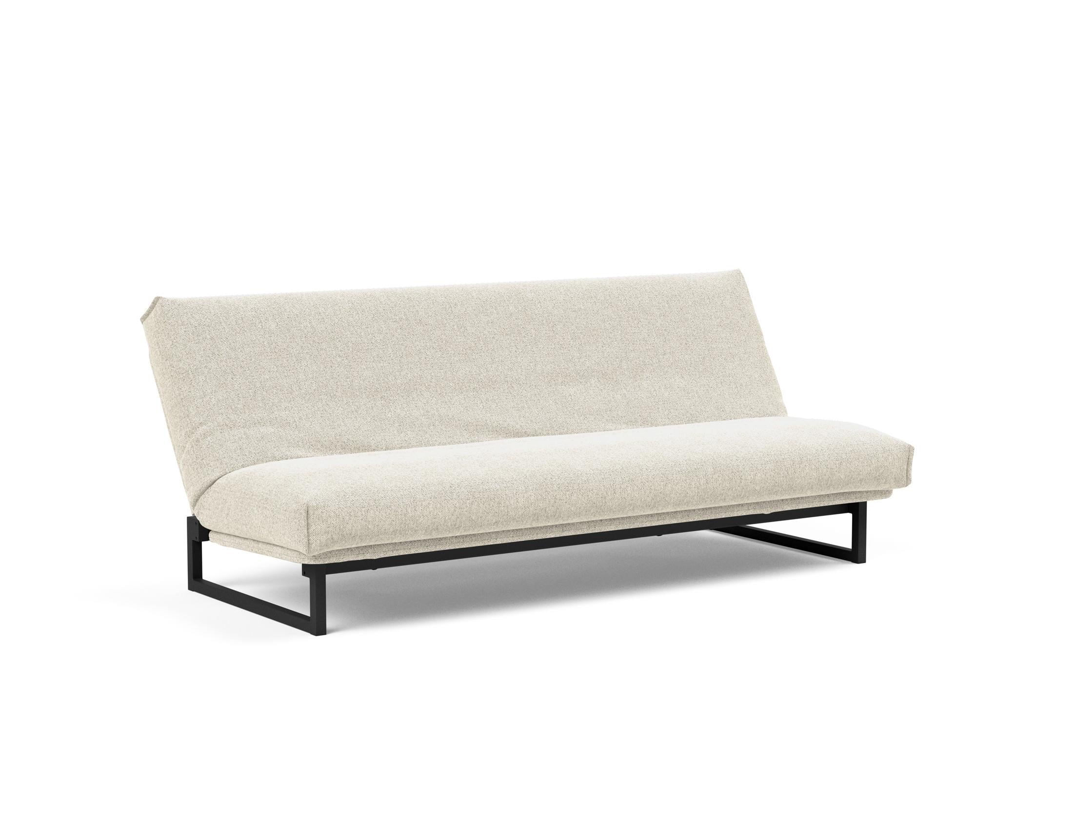 Fraction 120 Bettsofa: Hochwertiges Schlafsofa mit flexiblem Design, abnehmbarem Bezug und extra weicher Matratze für ultimativen Komfort.