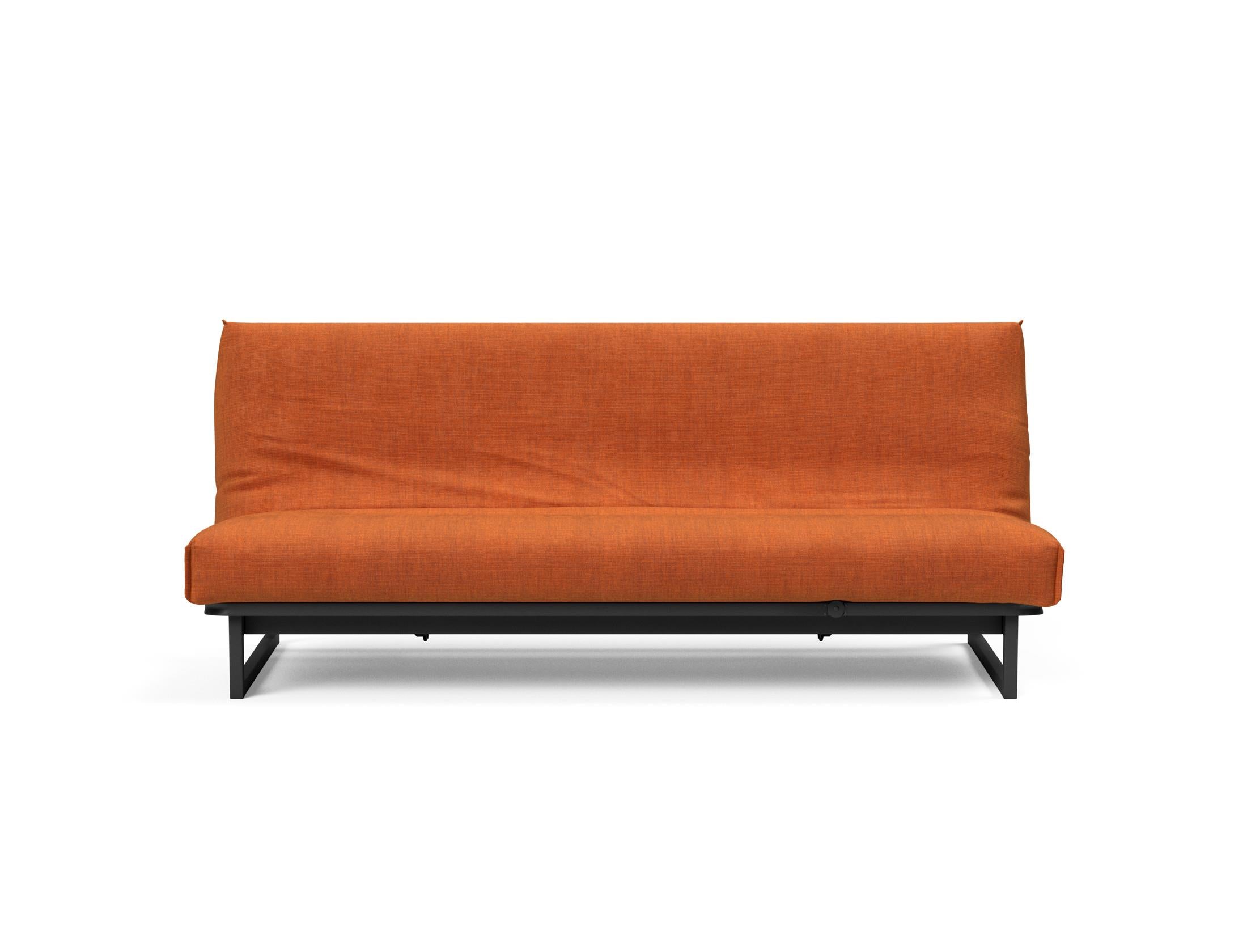 Fraction 120 Bettsofa von Innovation Living: modernes Design, Flexibilität, Soft Spring-Matratze, ideal für kleine Räume und Übernachtungsgäste.