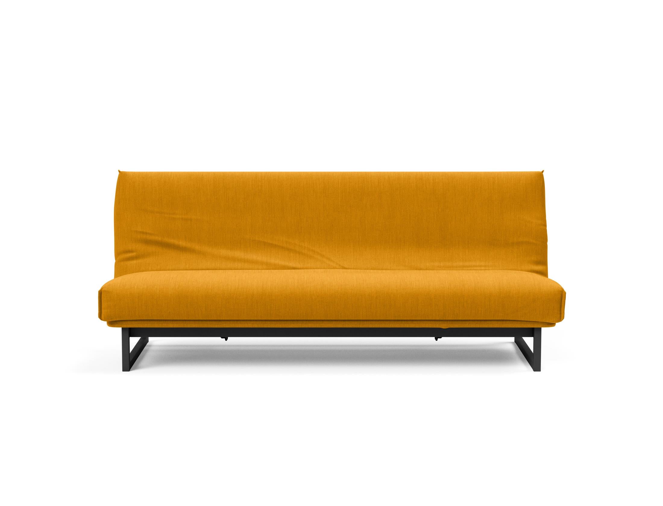 Fraction 120 Bettsofa: Flexibles Schlafsofa mit weichem Nordic-Bezug und innovativer Soft Spring Matratze für ultimativen Komfort und Stil.