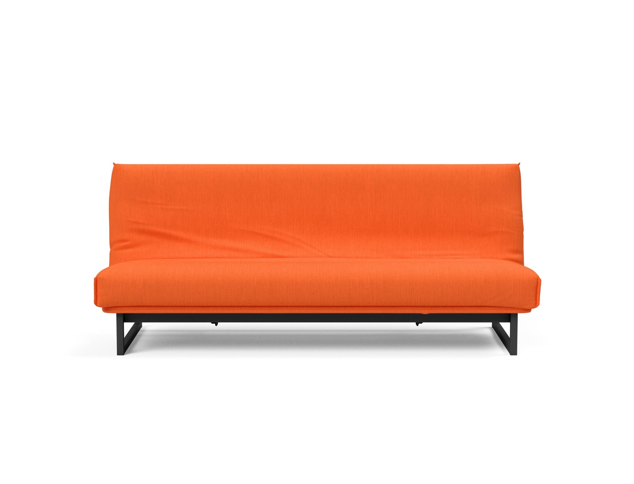 Fraction 120 Bettsofa: Flexibles Schlafsofa mit weichem Nordic-Bezug und innovativer Soft Spring Matratze für ultimativen Komfort und Stil.