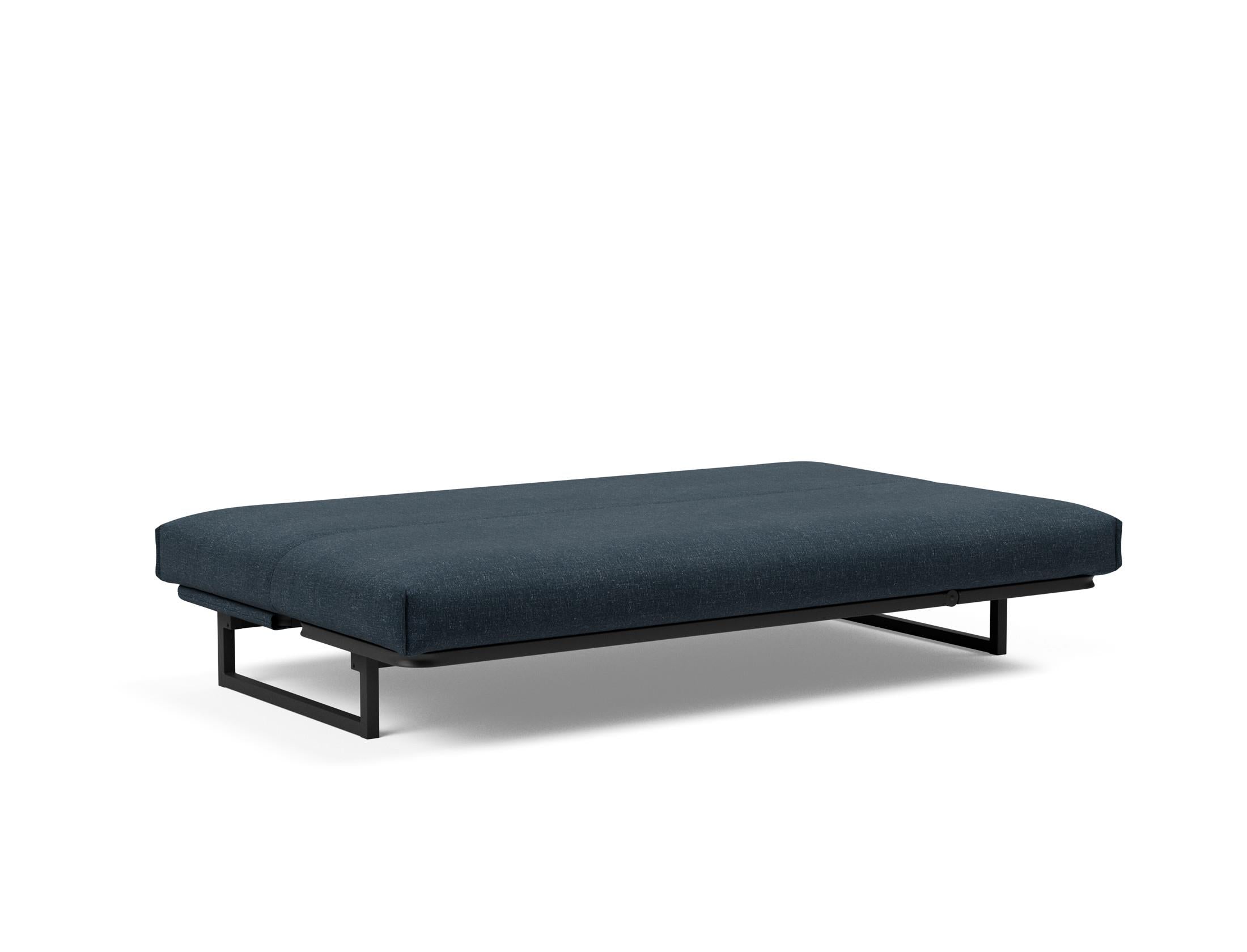 Fraction 120 Bettsofa Nordic Cover: modernes, funktionales Sofa mit anpassbarer Rückenlehne und langlebigen Materialien für besten Schlafkomfort.