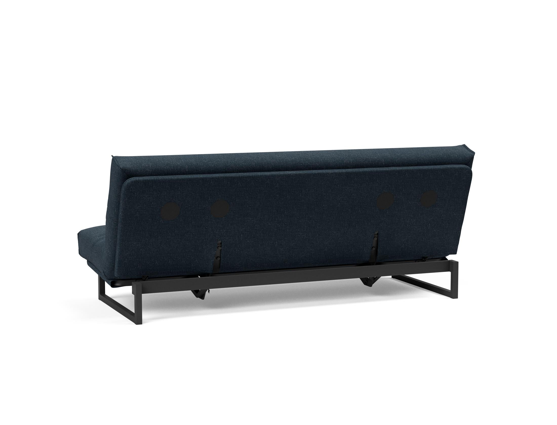 Fraction 120 Bettsofa: Hochwertiges Schlafsofa mit flexiblem Design, abnehmbarem Bezug und extra weicher Matratze für ultimativen Komfort.