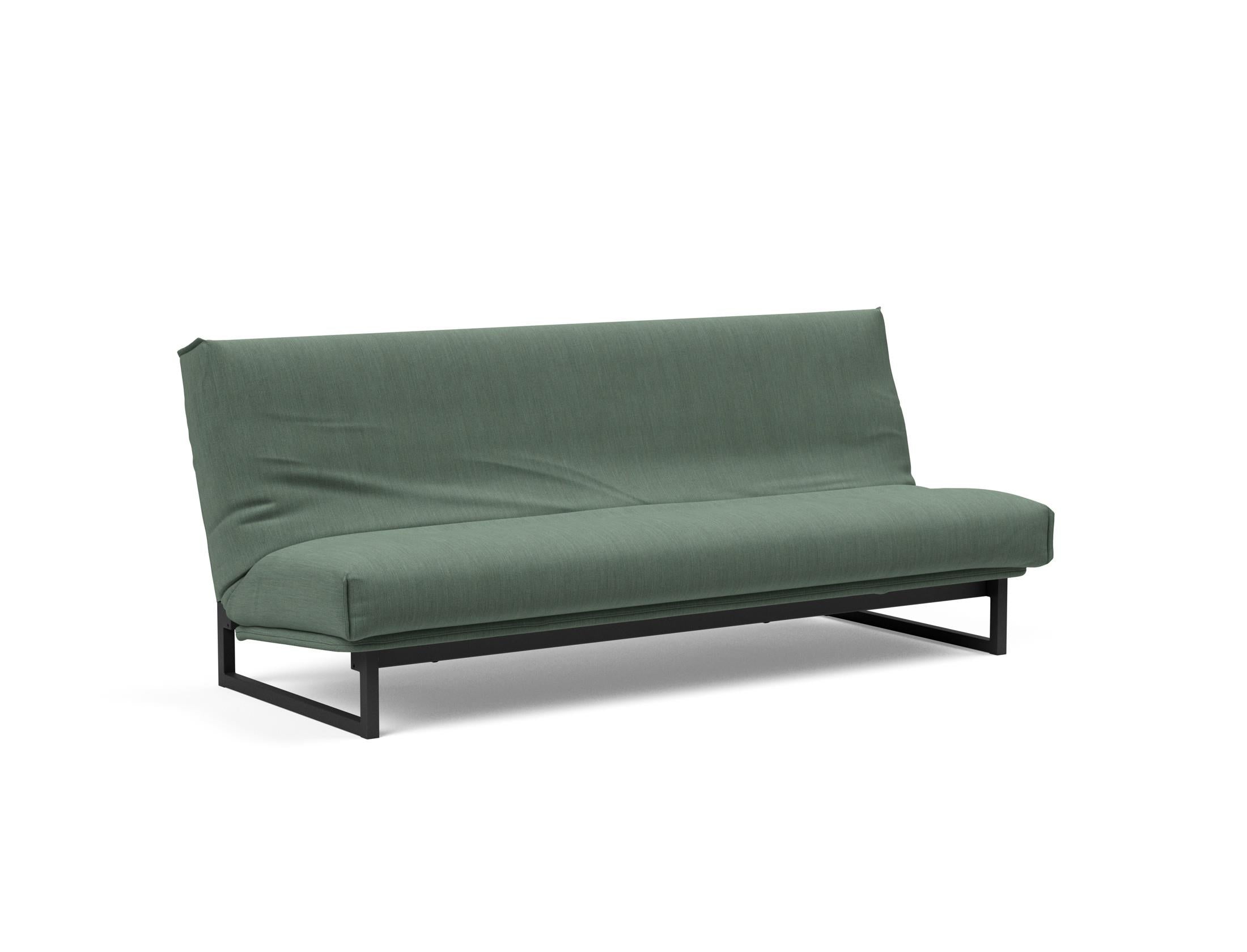 Fraction 120 Bettsofa: Hochwertiges Schlafsofa mit flexiblem Design, abnehmbarem Bezug und extra weicher Matratze für ultimativen Komfort.