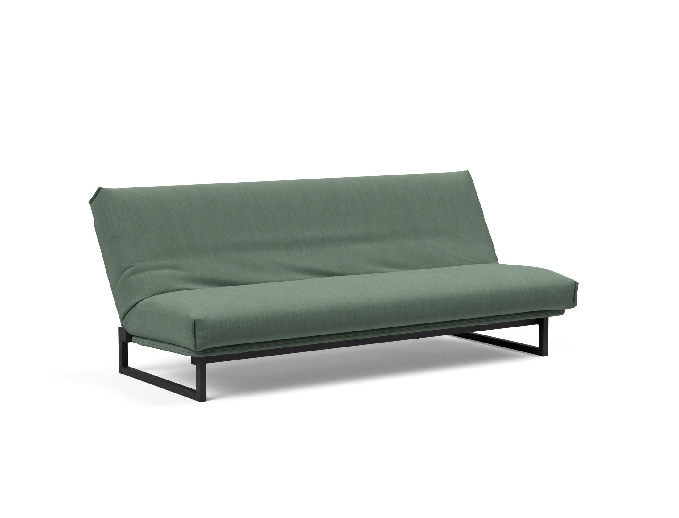 Fraction 120 Bettsofa: Hochwertiges Schlafsofa mit flexiblem Design, abnehmbarem Bezug und extra weicher Matratze für ultimativen Komfort.