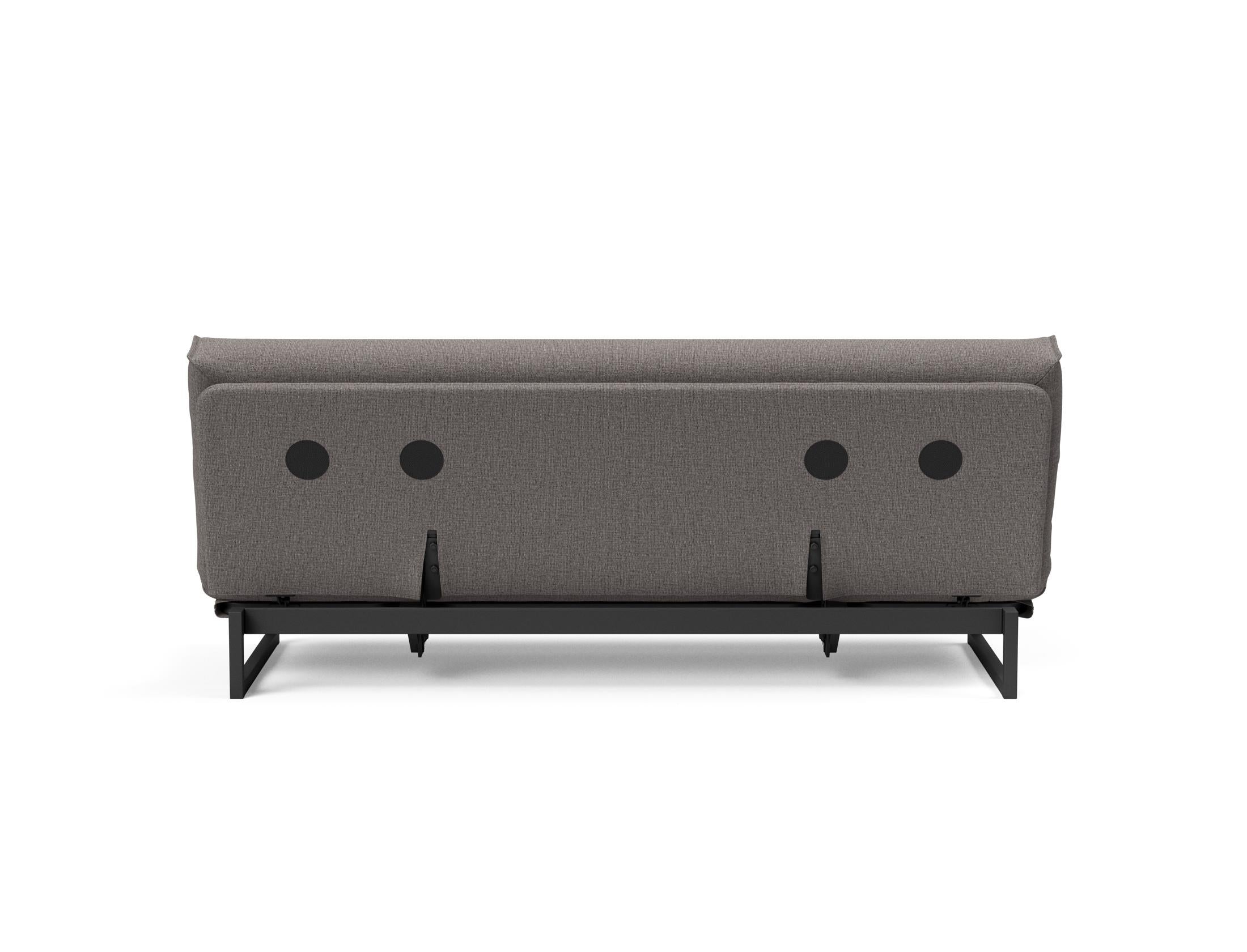Fraction 120 Bettsofa: Elegantes Schlafsofa mit anpassbarem Design, abnehmbarem Nordic-Bezug und Soft Spring Matratze für höchsten Komfort.