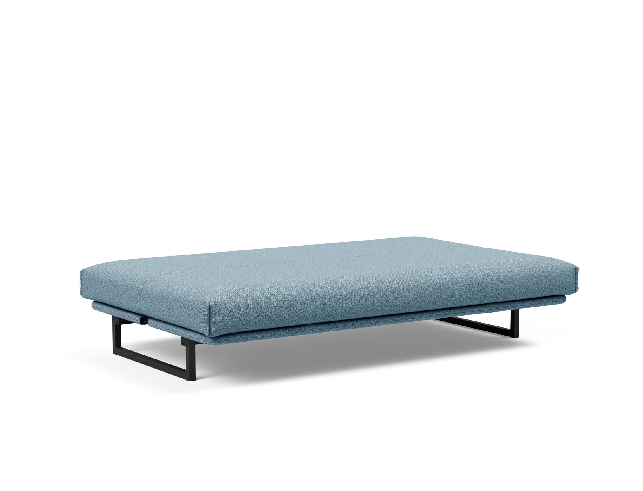 Fraction 120 Bettsofa: Hochwertiges Schlafsofa mit flexiblem Design, abnehmbarem Bezug und extra weicher Matratze für ultimativen Komfort.