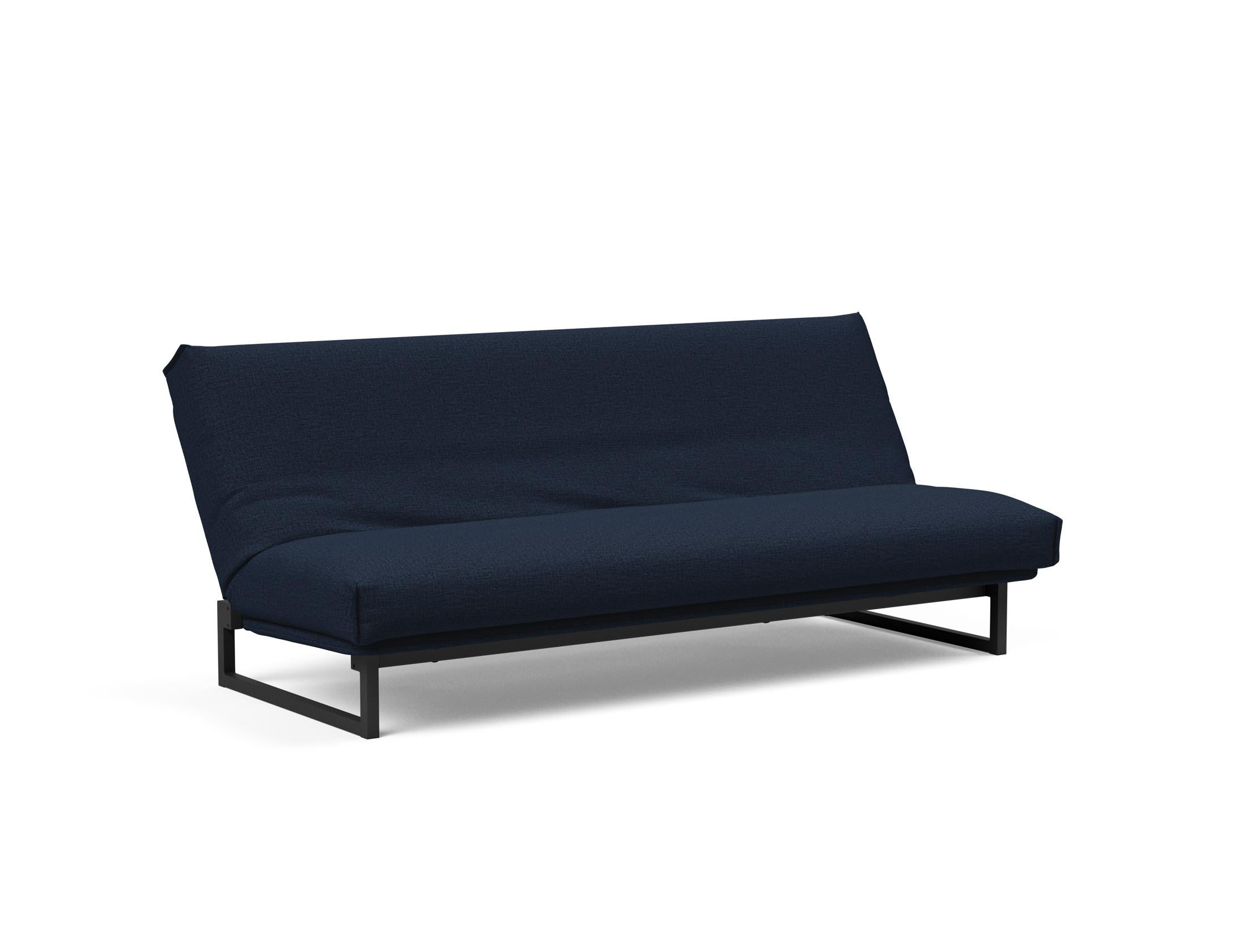 Fraction 120 Bettsofa: Flexibles Schlafsofa mit weichem Nordic-Bezug und innovativer Soft Spring Matratze für ultimativen Komfort und Stil.