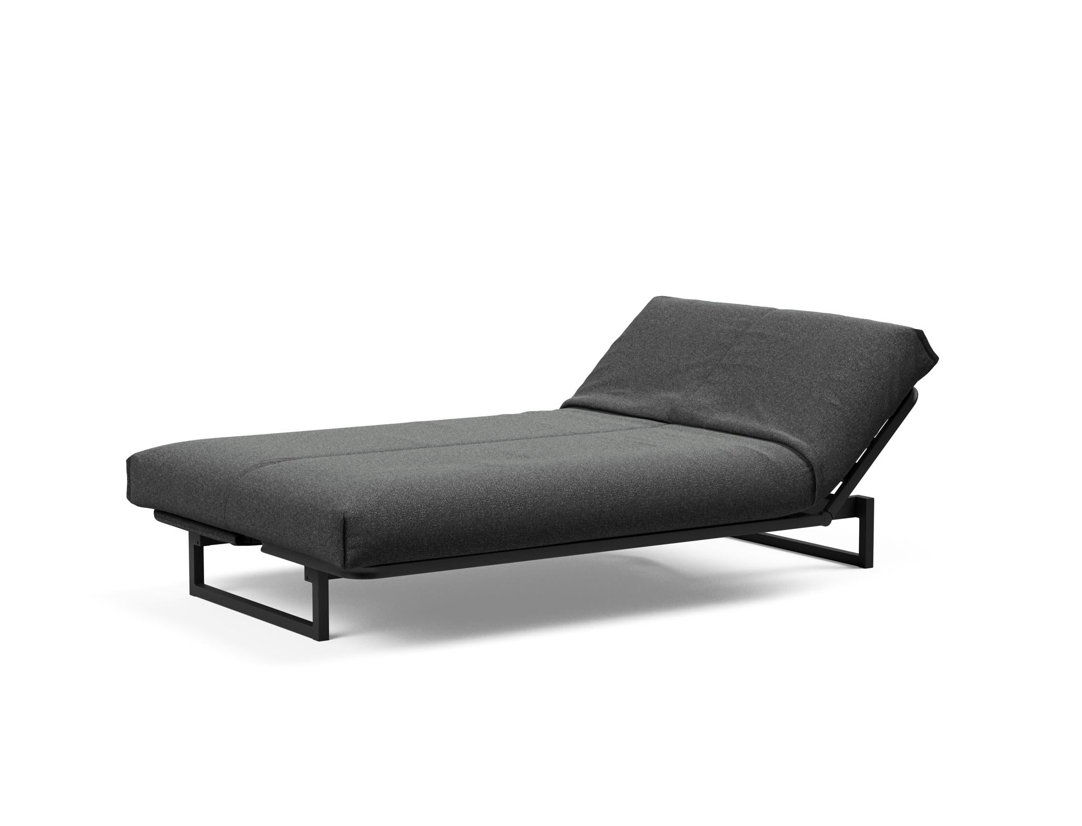 Fraction 120 Bettsofa Nordic Cover: stilvolles, flexibles Sofa mit hochwertiger Soft Spring-Matratze und individueller Anpassung für optimalen Schlaf.