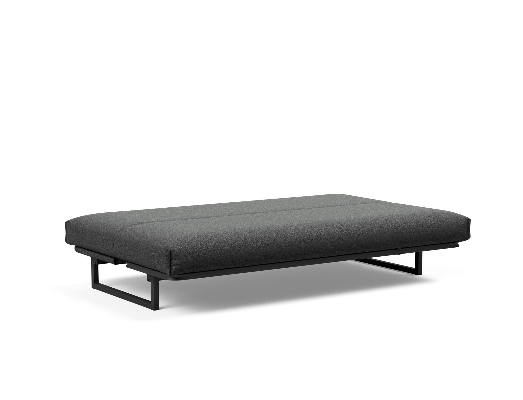 Fraction 120 Bettsofa Nordic Cover: modernes, funktionales Sofa mit anpassbarer Rückenlehne und langlebigen Materialien für besten Schlafkomfort.