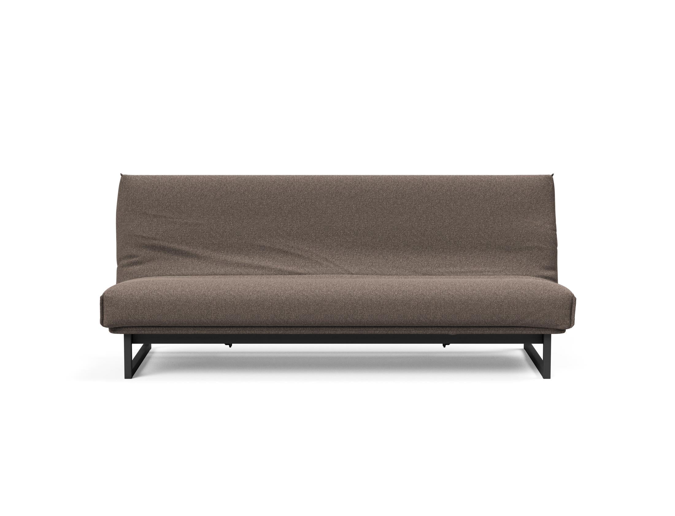 Fraction 120 Bettsofa: Flexibles Schlafsofa mit weichem Nordic-Bezug und innovativer Soft Spring Matratze für ultimativen Komfort und Stil.