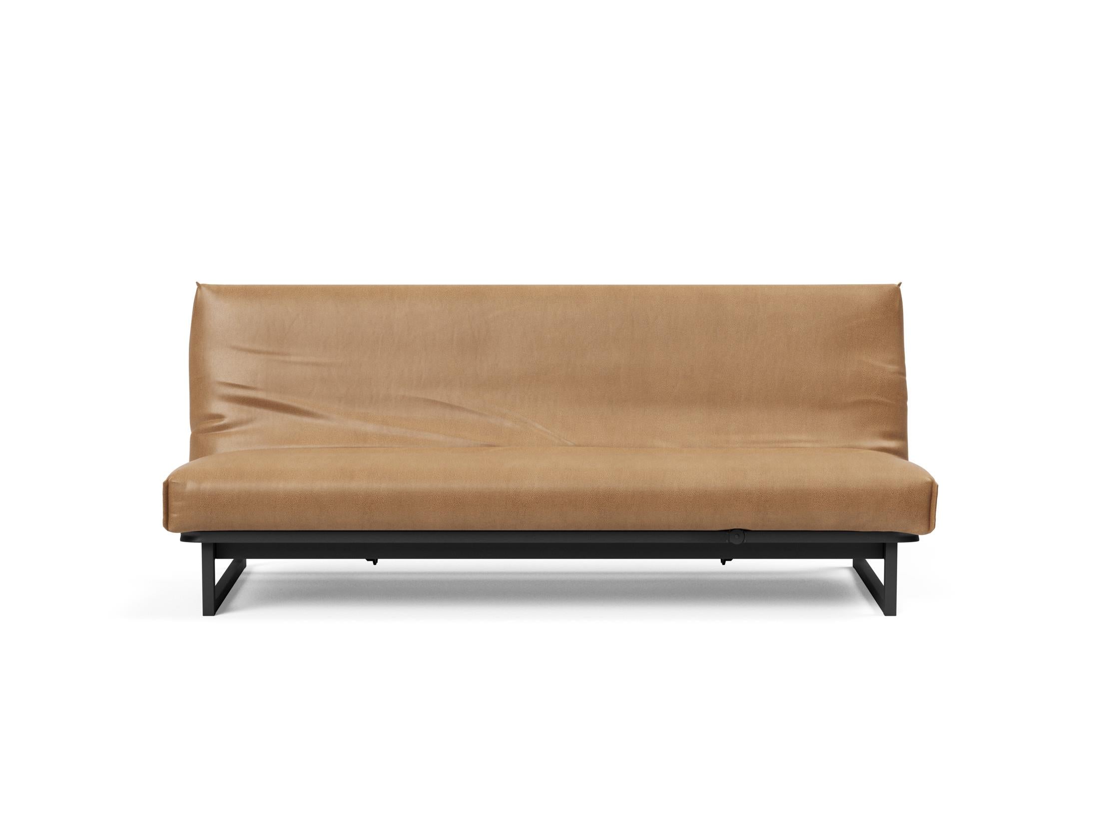 Modernes Fraction 120 Bettsofa mit weichem Nordic Cover von Innovation Living, perfekt für gemütliche Stunden und vielseitige Nutzung im Wohnraum.
